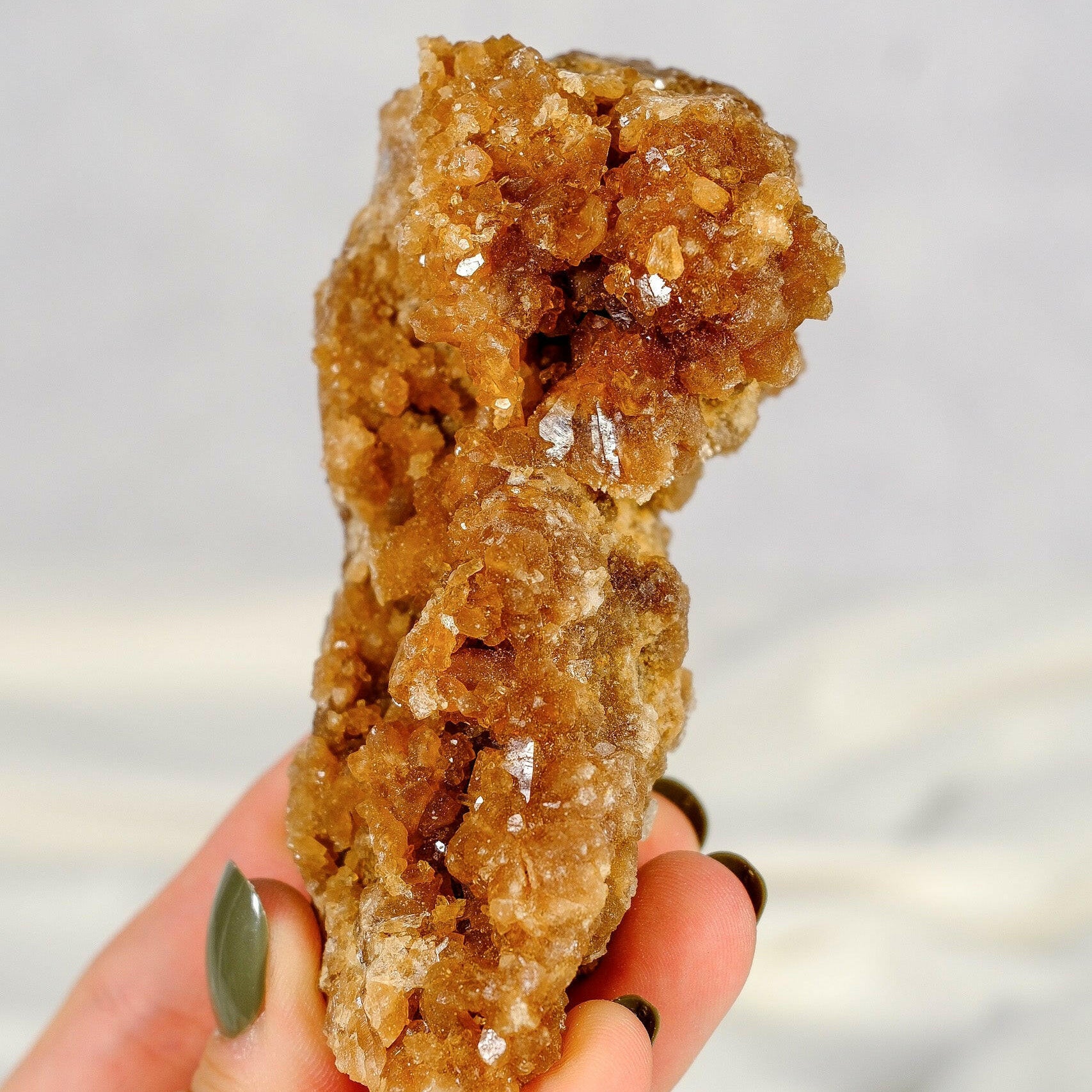 Citrine Cluster Rough Healing Crystal.