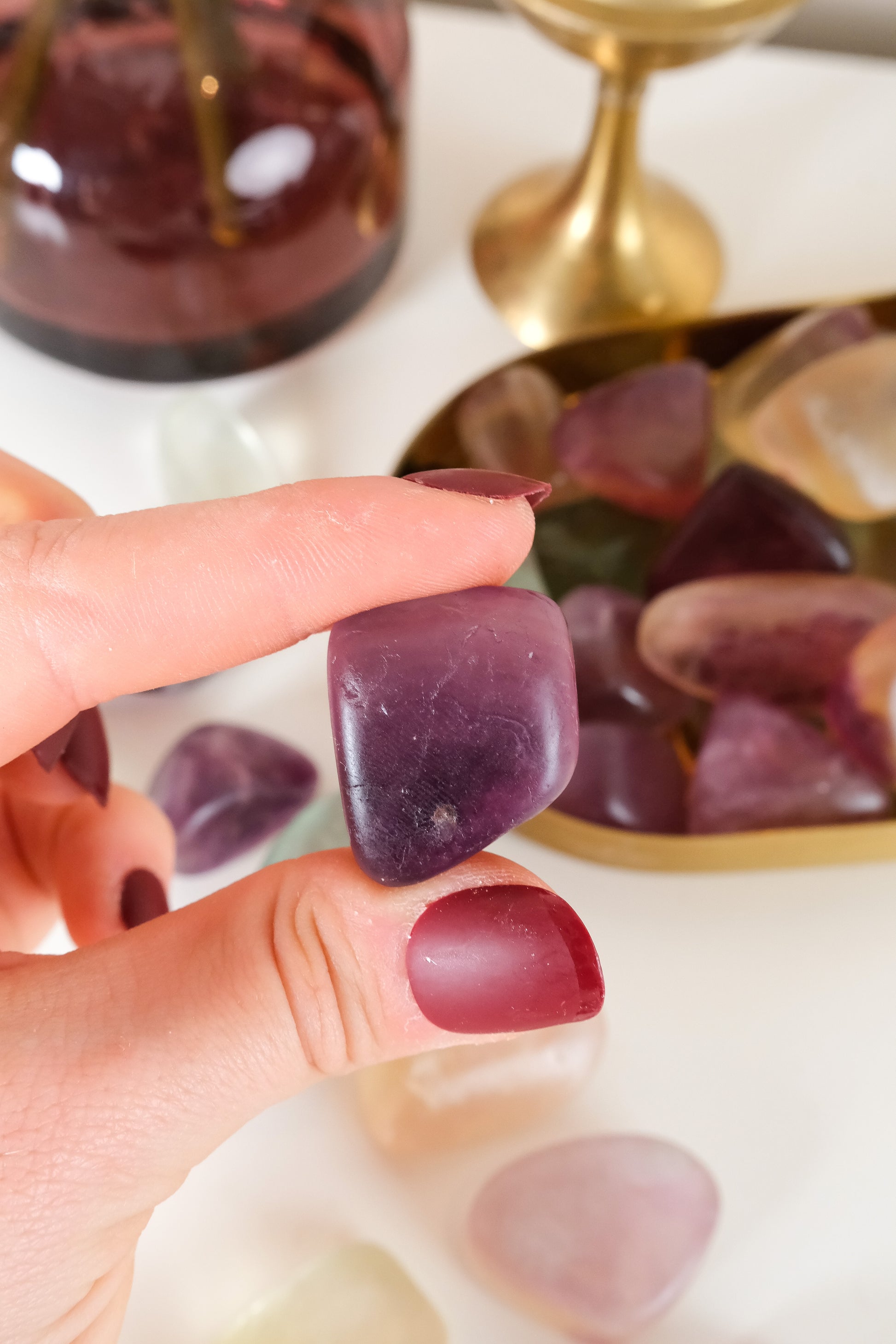 Fluorite Tumble