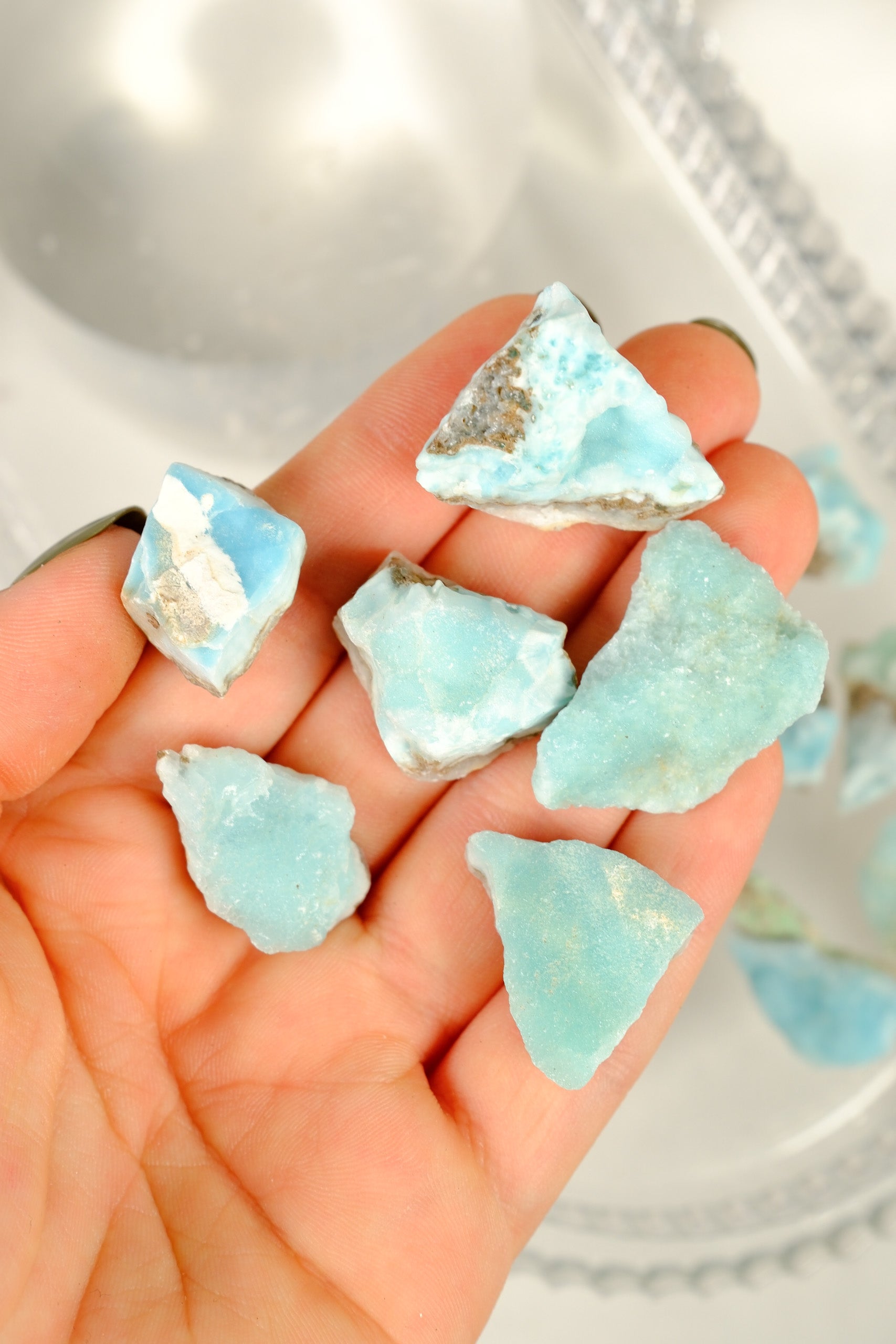 Hemimorphite Cluster
