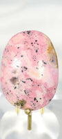 Rhodonite Palmstone Healing Crystal.