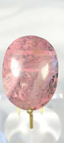 Rhodonite Palmstone Healing Crystal.