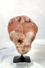 Pink Amethyst on Stand Healing Crystal.