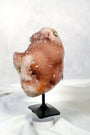 Pink Amethyst on Stand Healing Crystal.