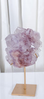 Pink Amethyst Cluster on Stand
