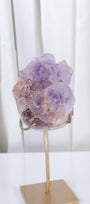 Pink Amethyst Cluster on Stand
