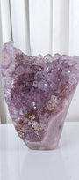 Pink Amethyst Cutbase Cluster