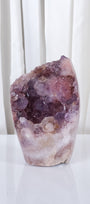 Pink Amethyst Cutbase Cluster