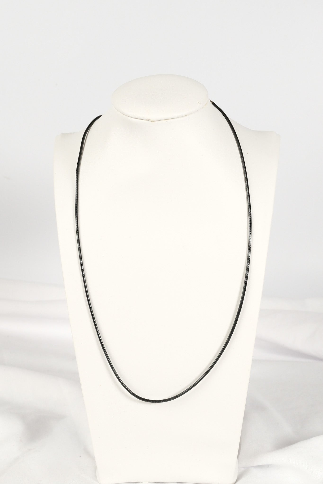 Black Adjustable Necklace Cord Chain