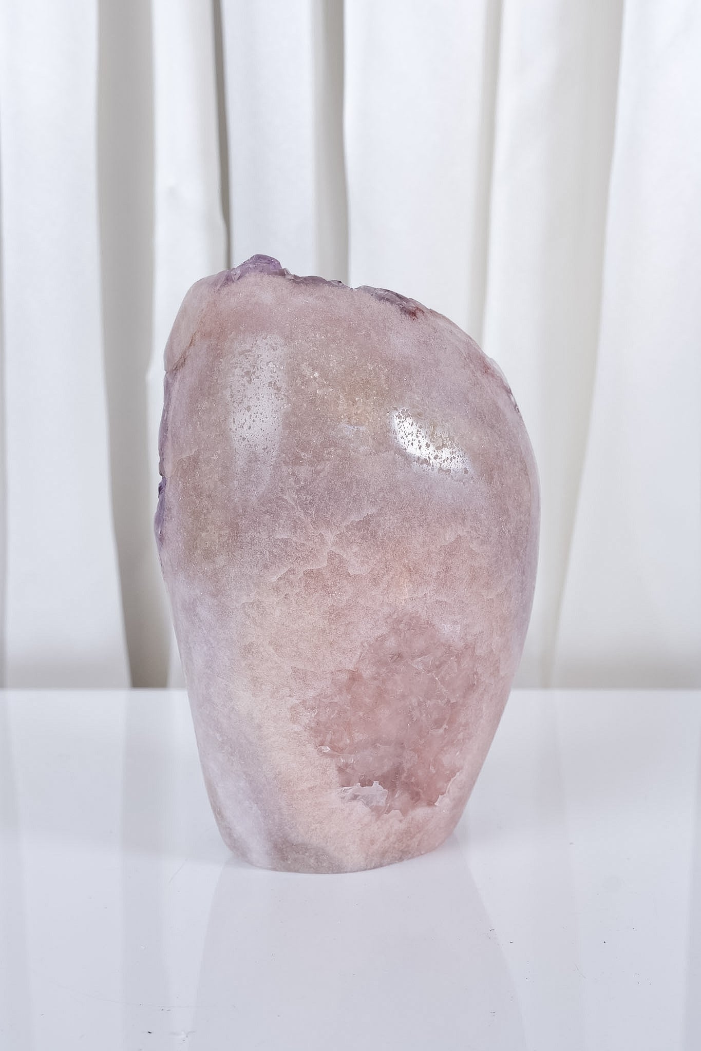 Pink Amethyst Cutbase Cluster
