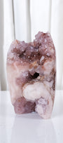 Pink Amethyst Cutbase Cluster