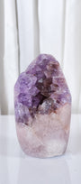 Pink Amethyst Cutbase Cluster