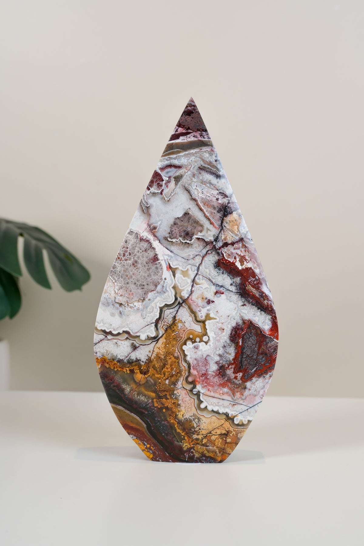 Crazy Lace Agate Flame