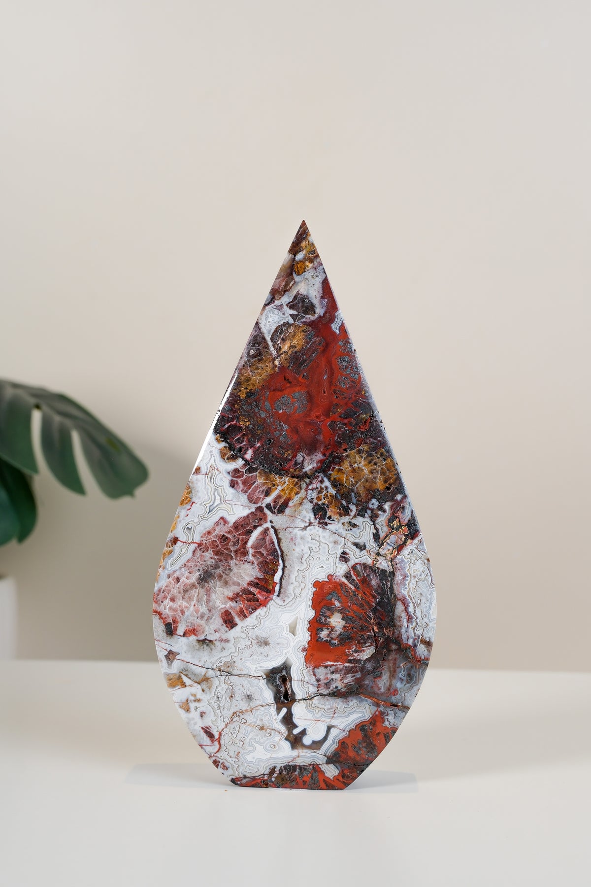 Crazy Lace Agate Flame