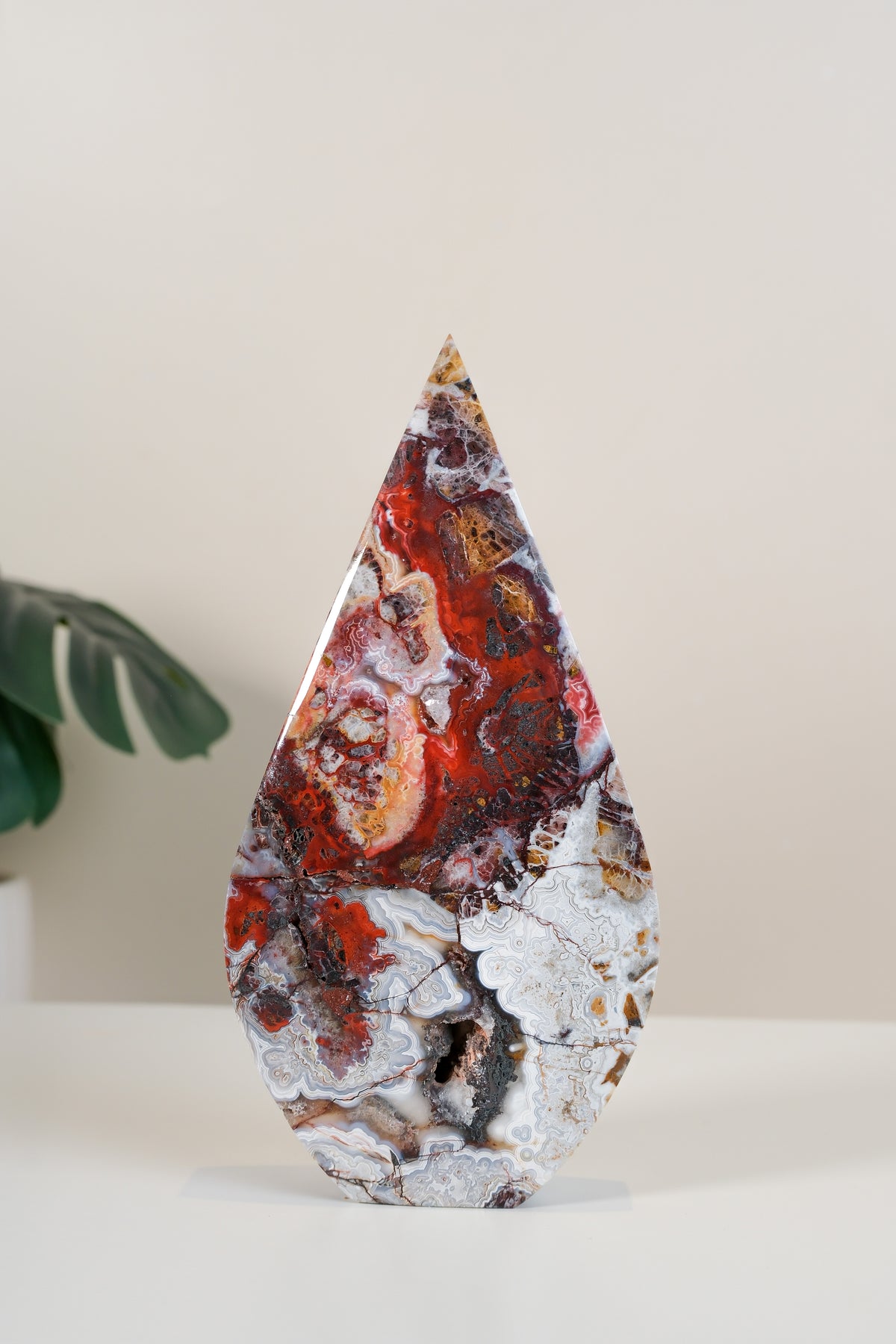 Crazy Lace Agate Flame
