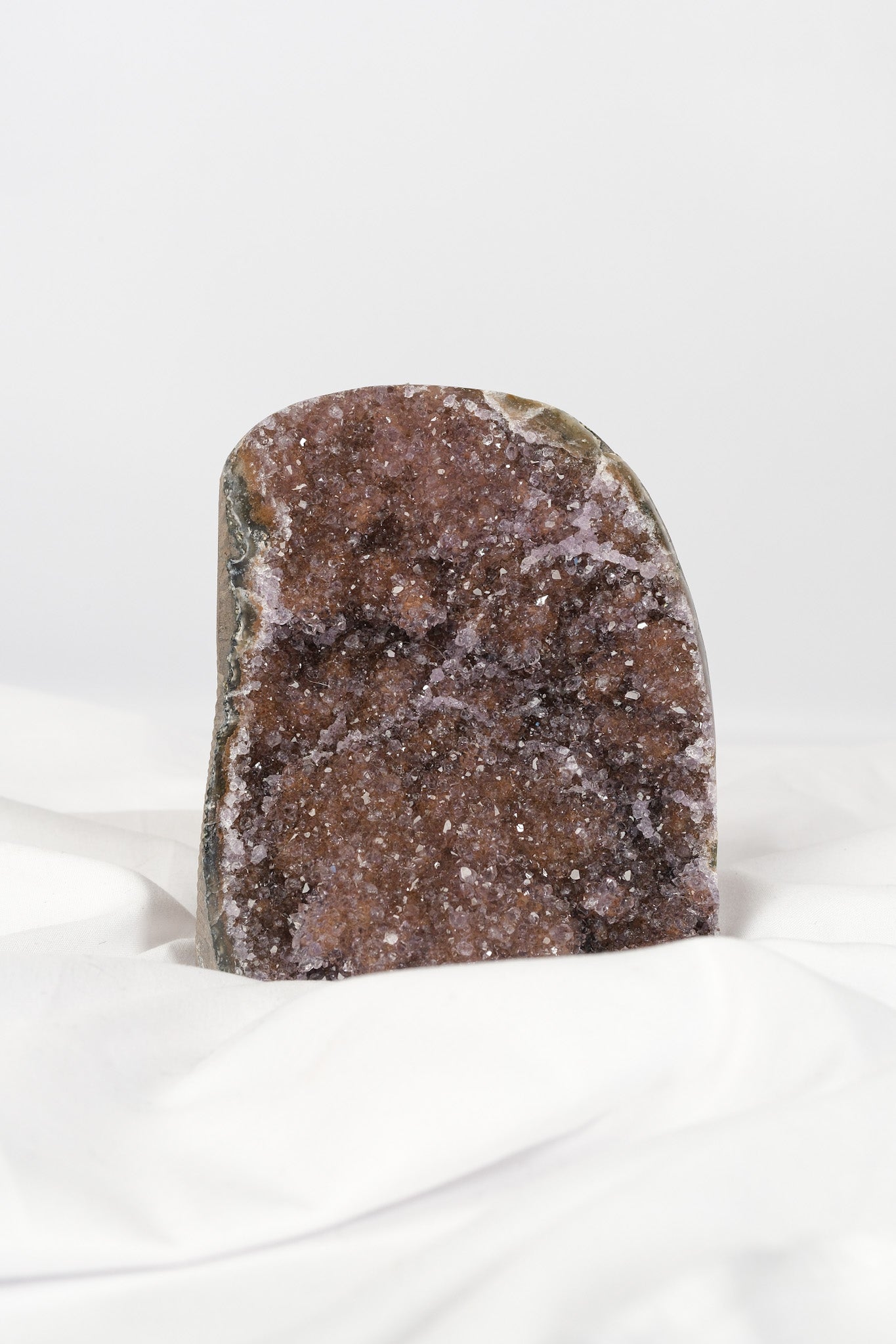 Rainbow Amethyst Cutbase Cluster