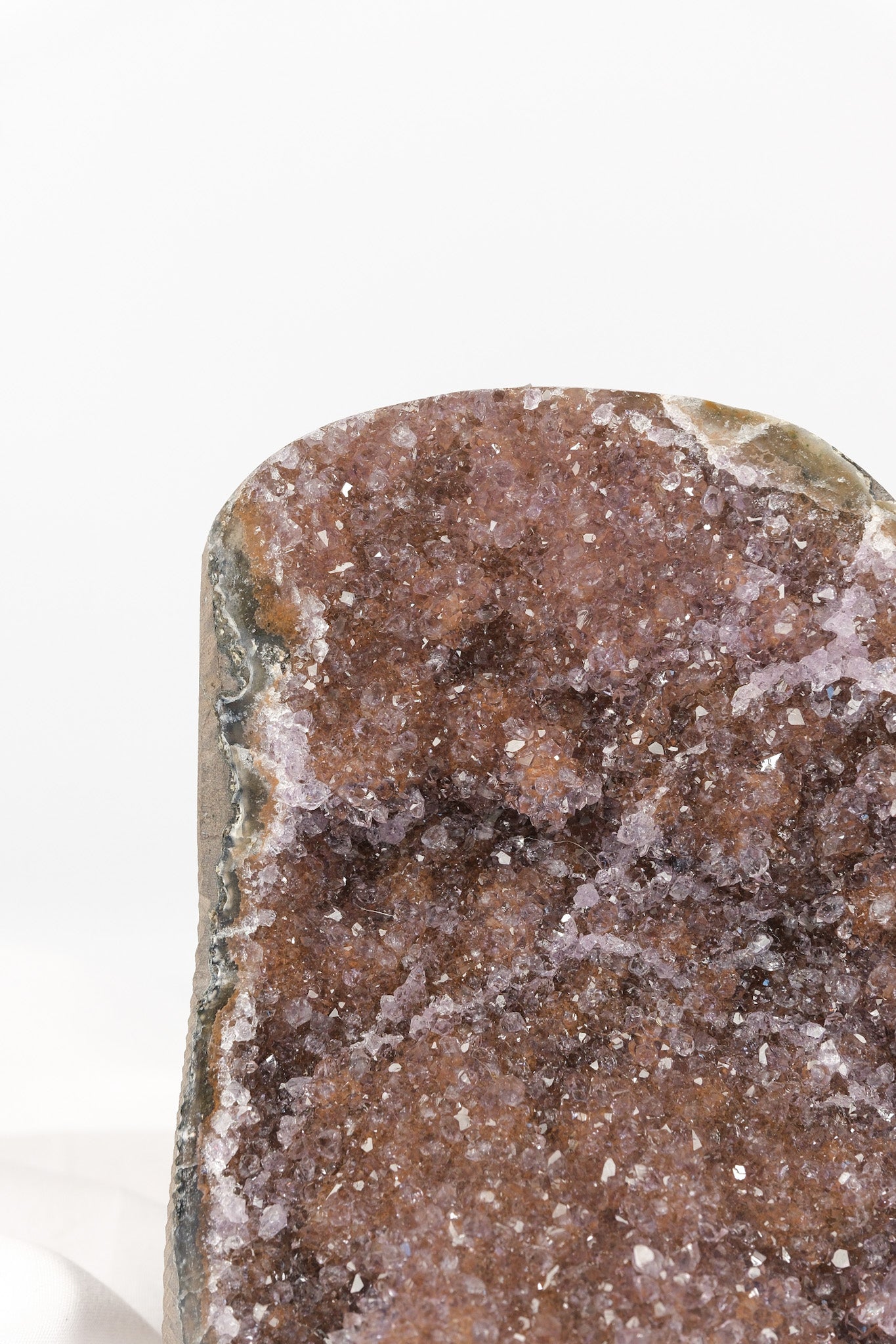 Rainbow Amethyst Cutbase Cluster