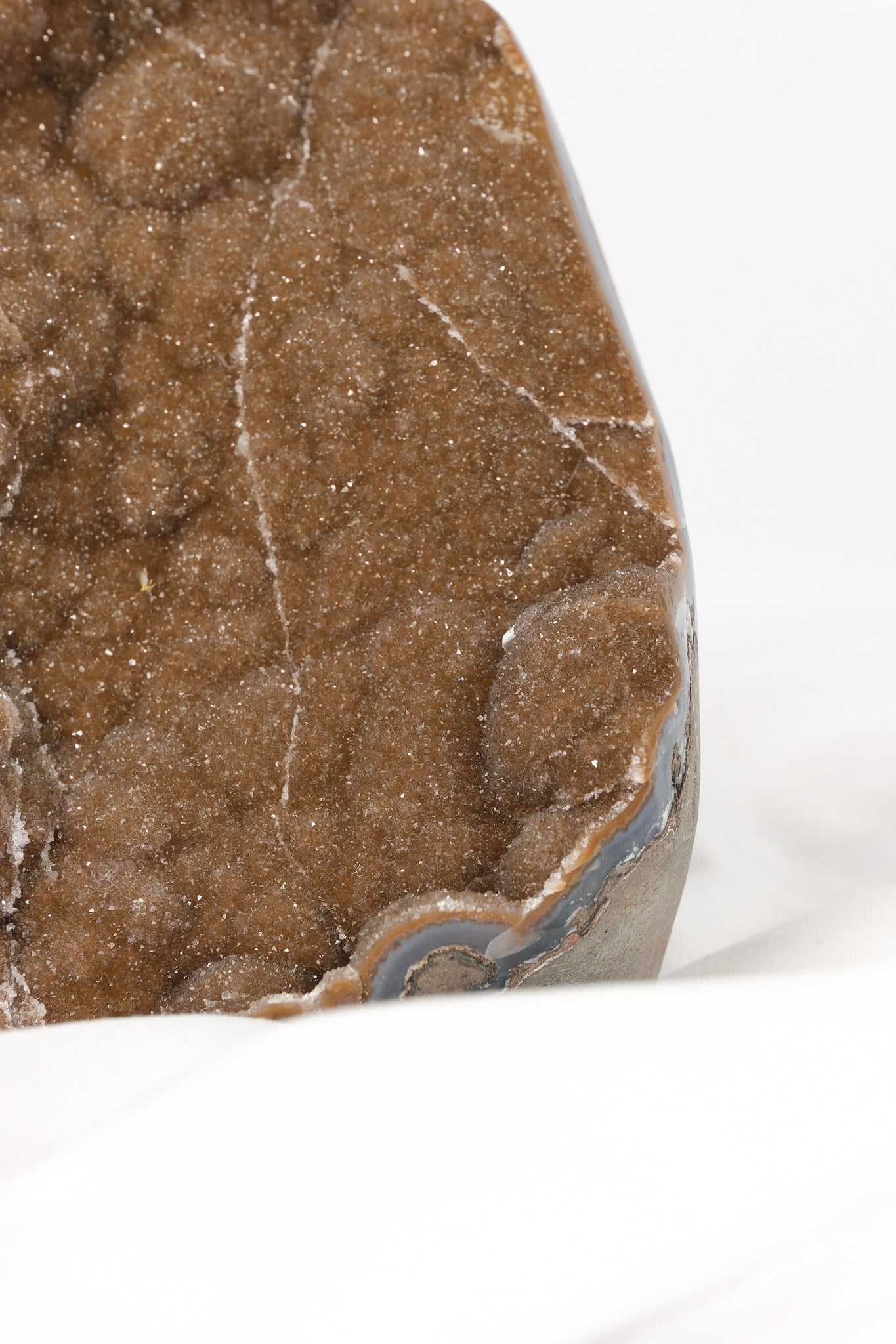 Rainbow Amethyst Cutbase Cluster