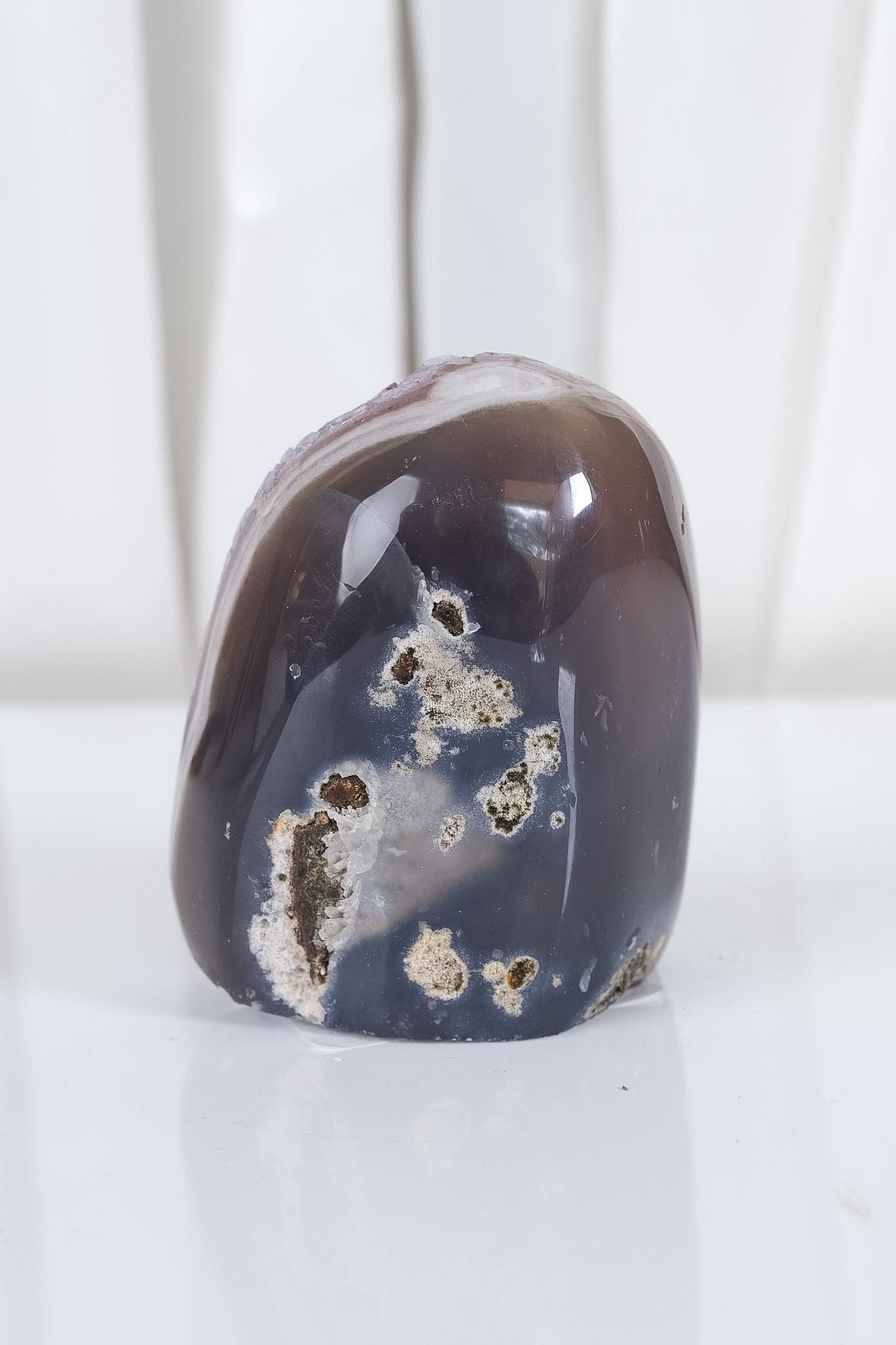 Uruguayan Amethyst Agate Cutbase Cluster