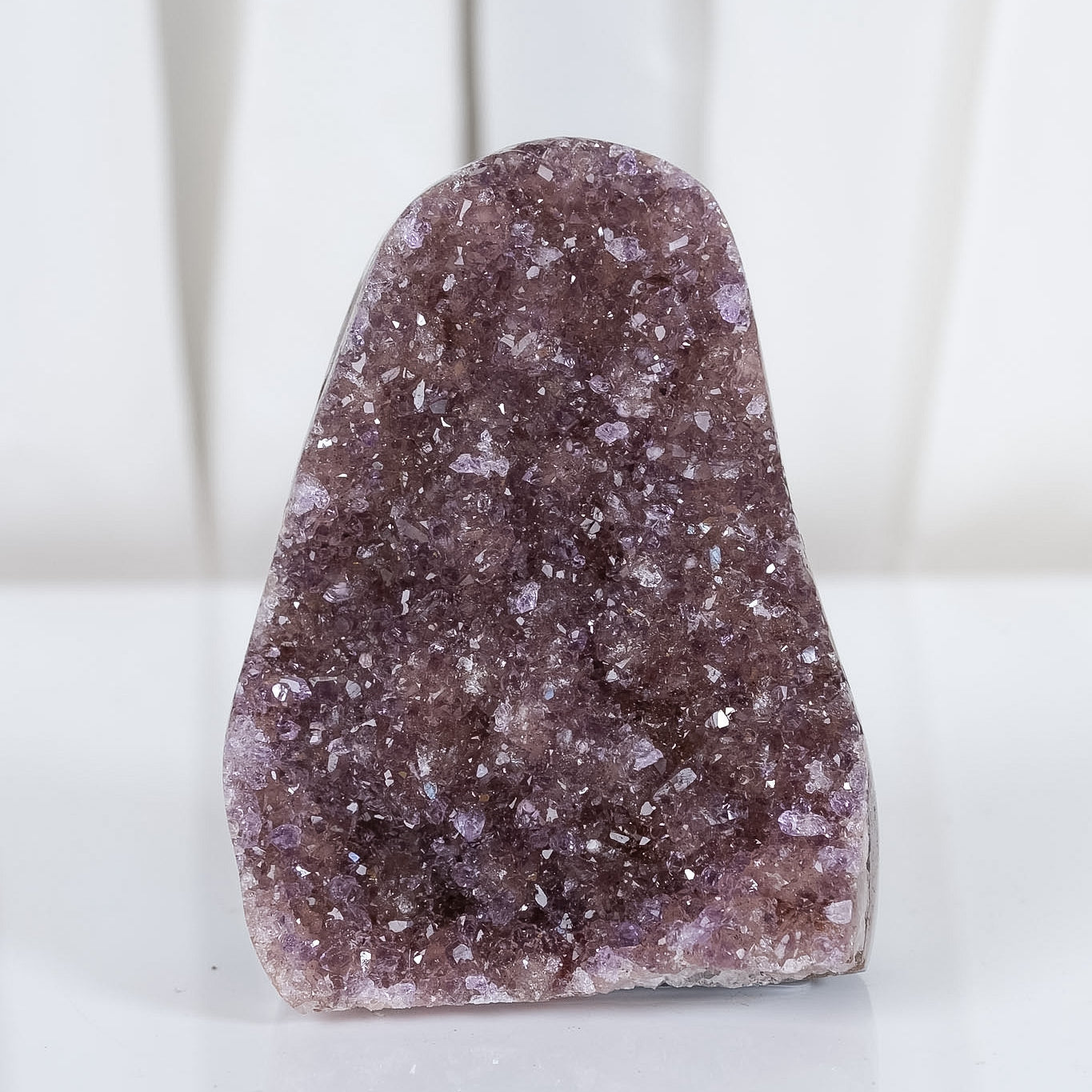 Uruguayan Amethyst Agate Cutbase Cluster