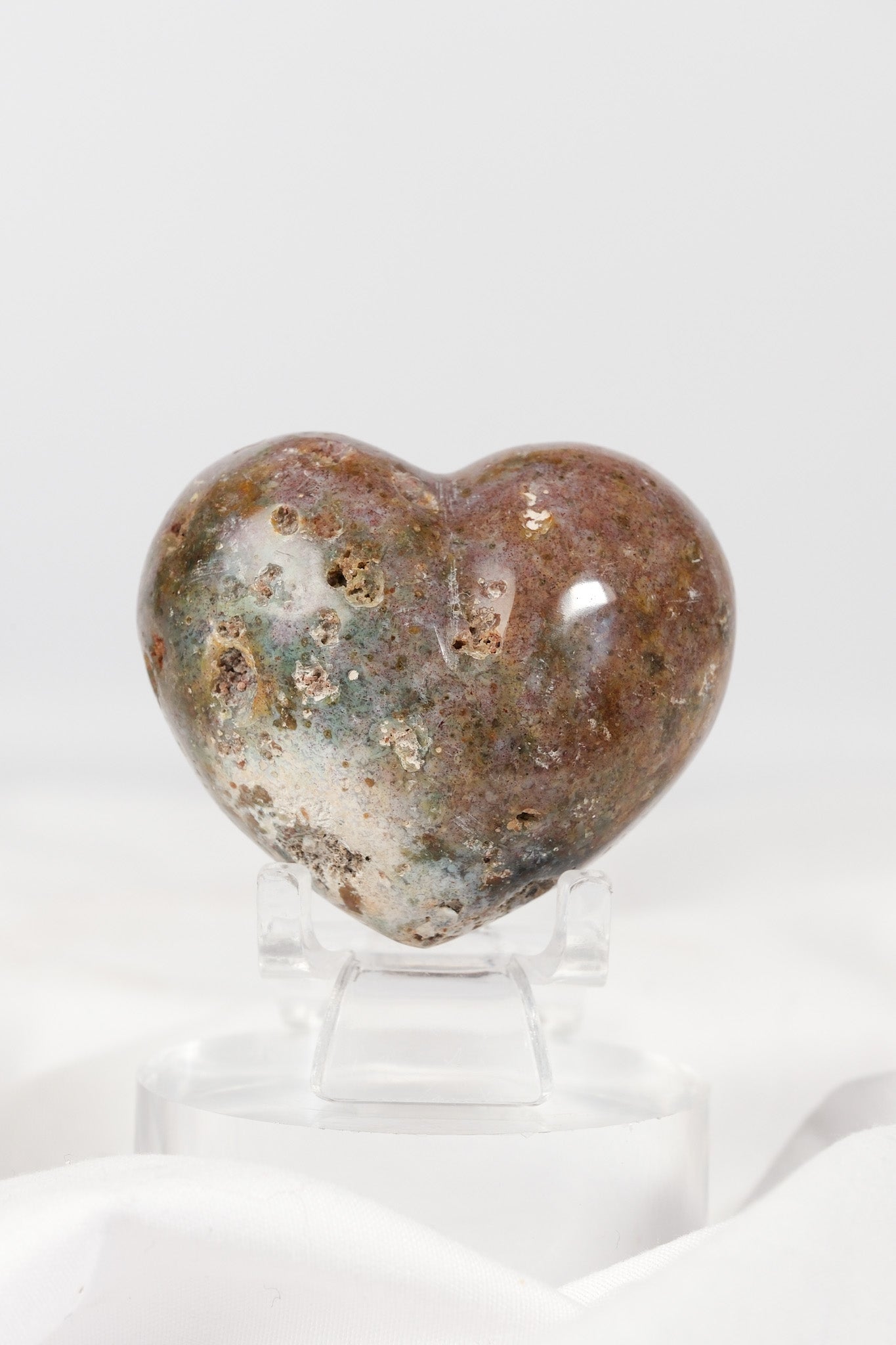Ocean Jasper Heart