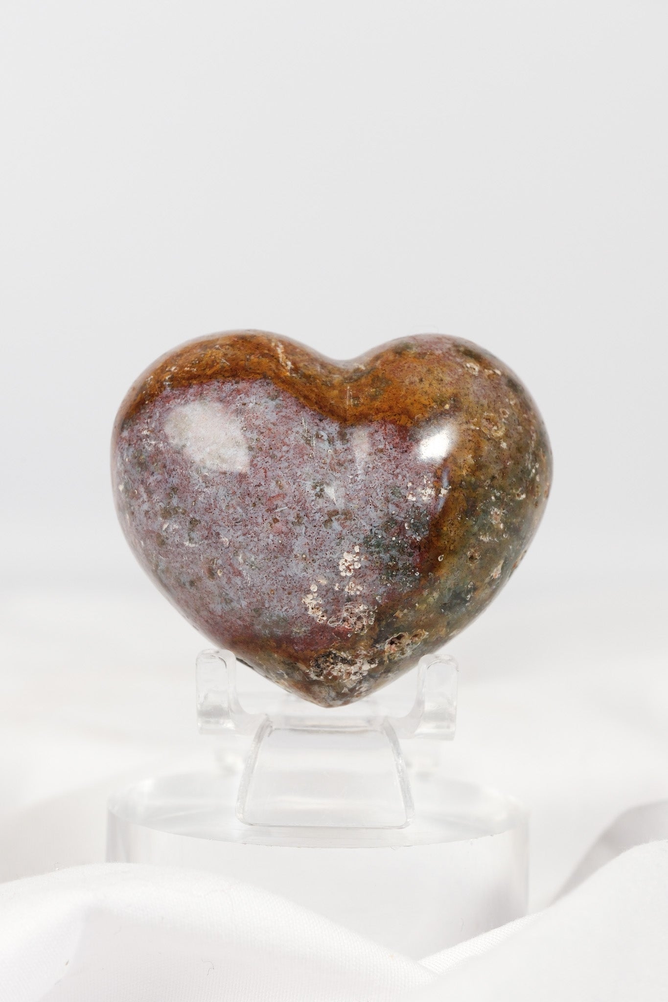 Ocean Jasper Heart