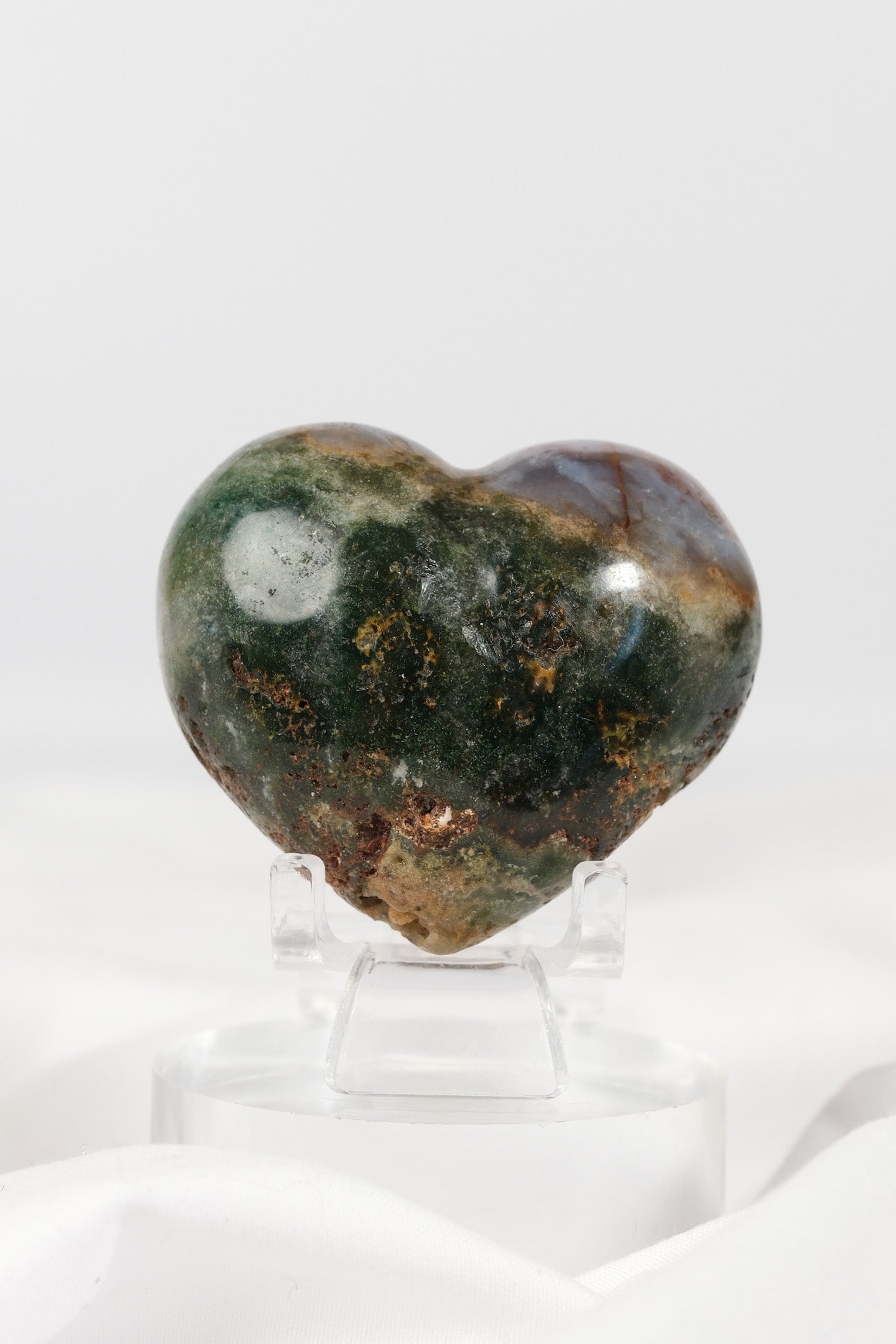 Ocean Jasper Heart