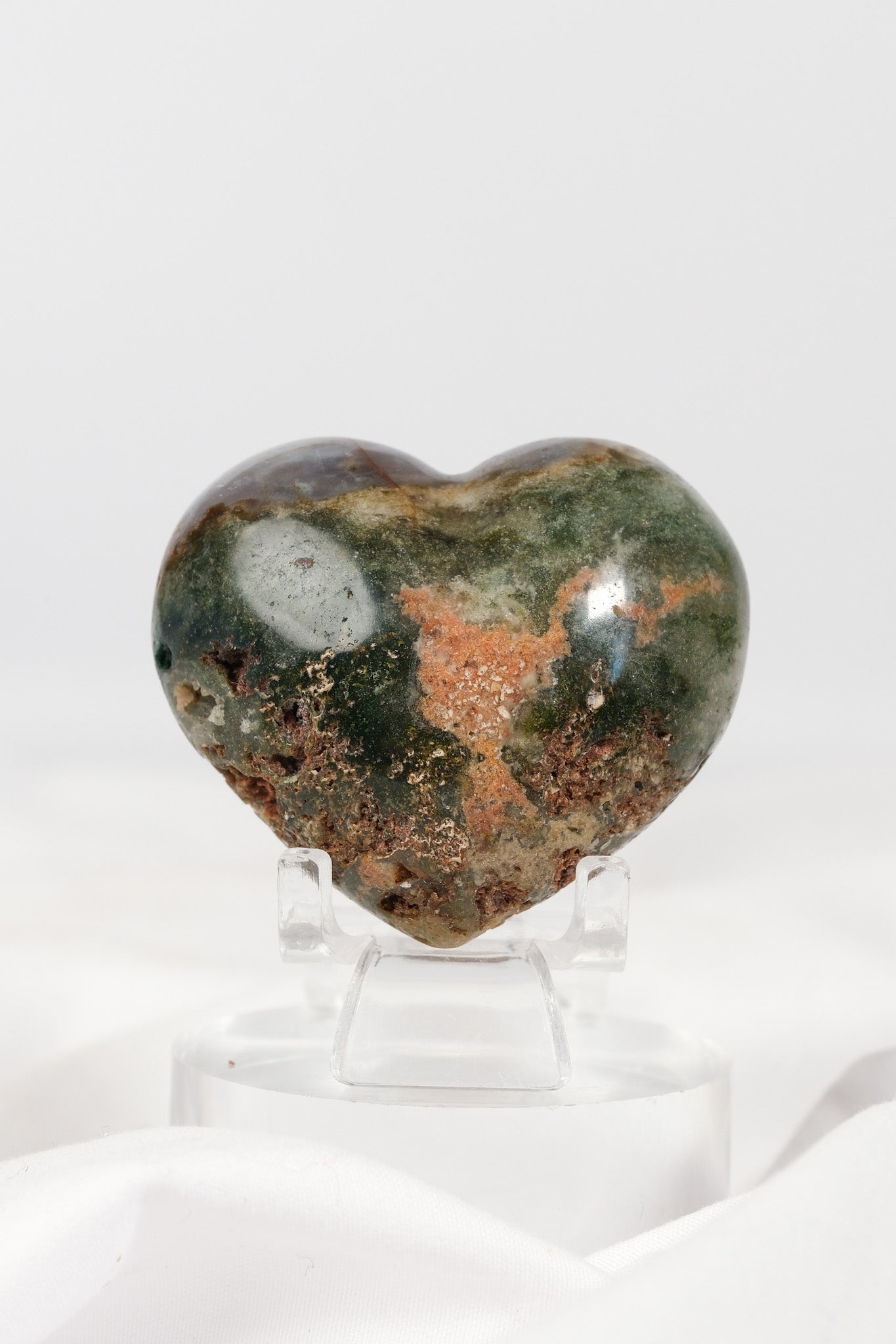 Ocean Jasper Heart