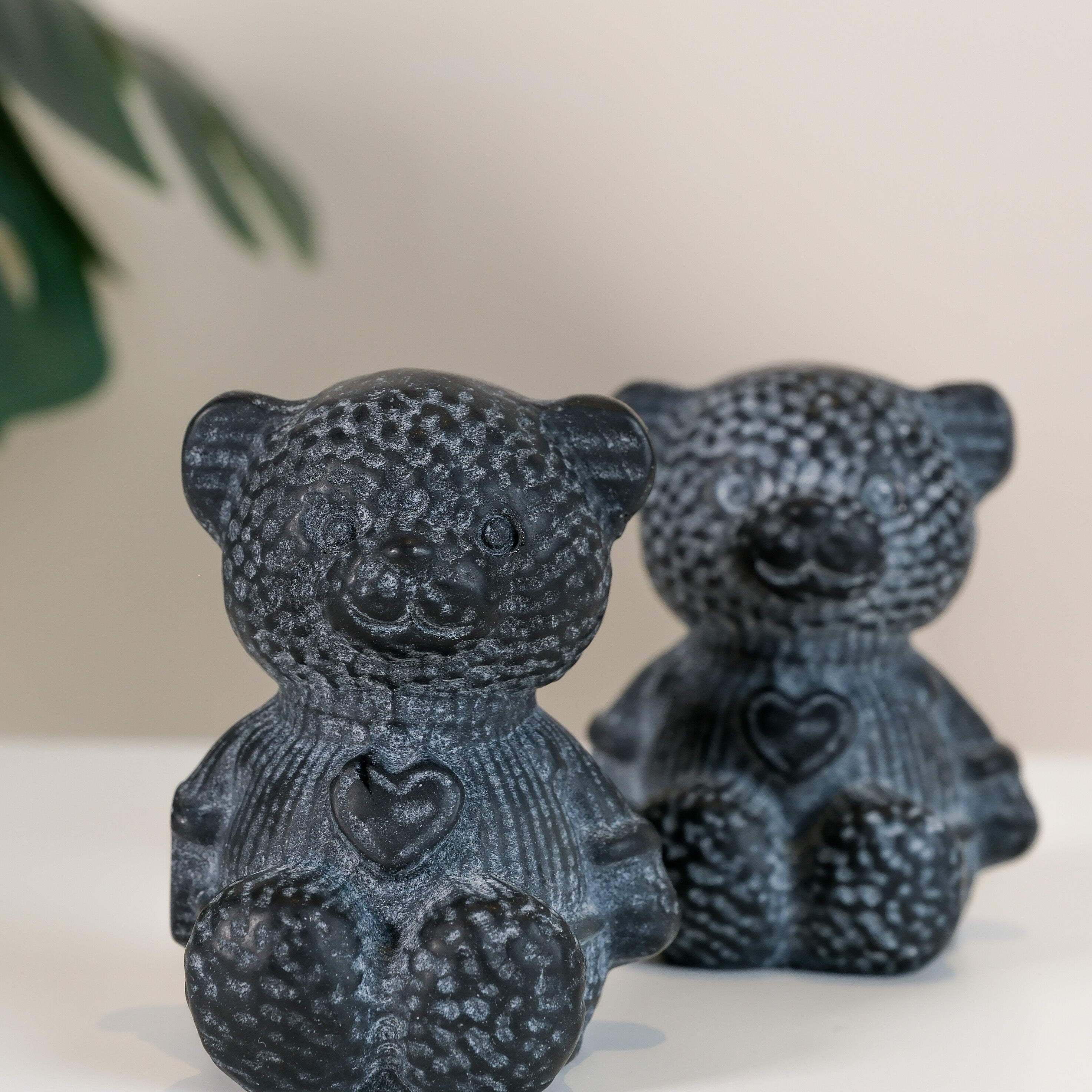Black Obsidian Teddy Bear