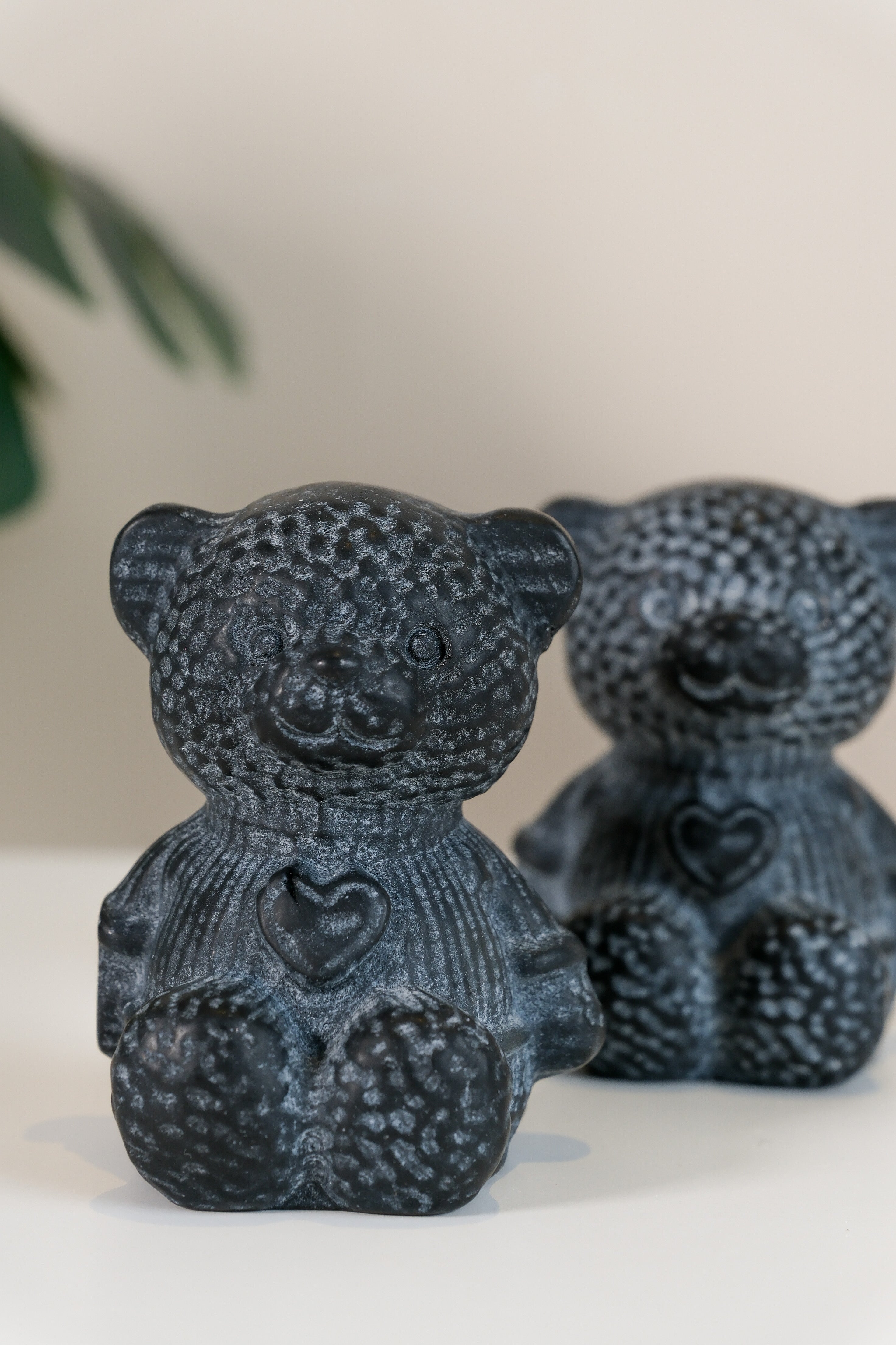 Black Obsidian Teddy Bear