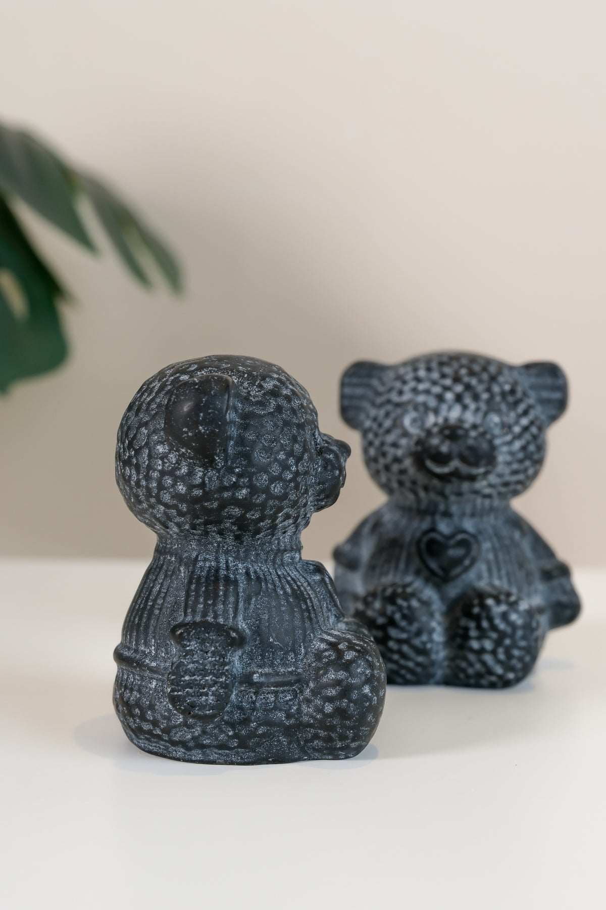 Black Obsidian Teddy Bear