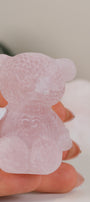 Rose Quartz Teddy Bear