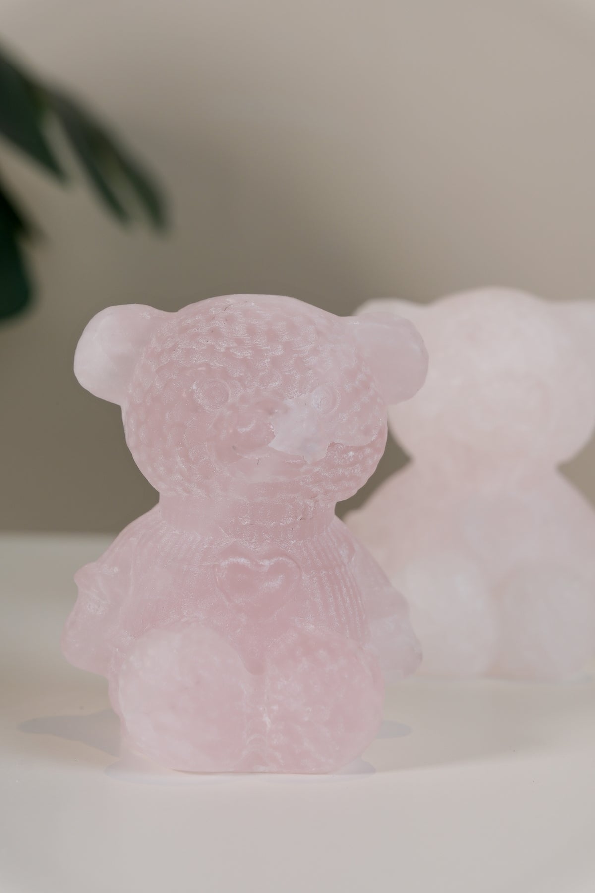 Rose Quartz Teddy Bear