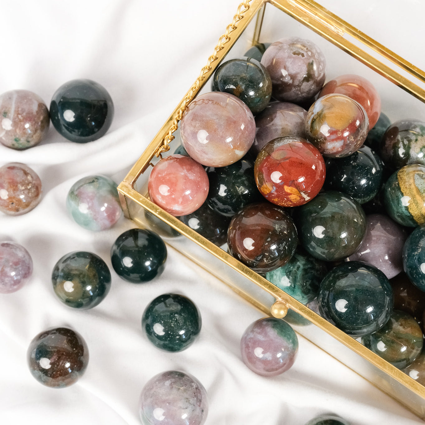 Ocean Jasper Small Sphere