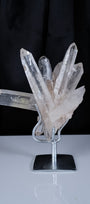 Clear Quartz Cluster on Stand