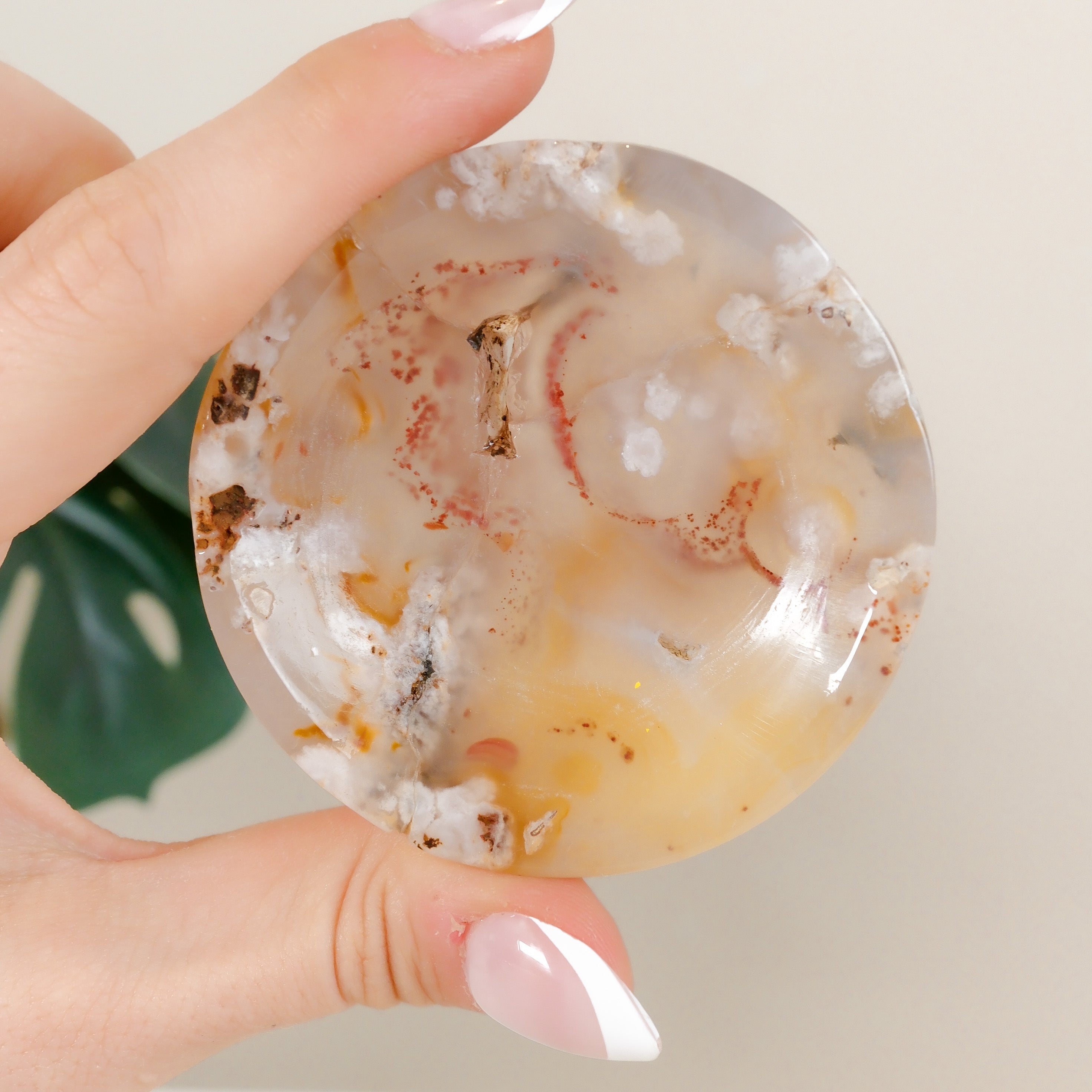 Flower Agate Bowl