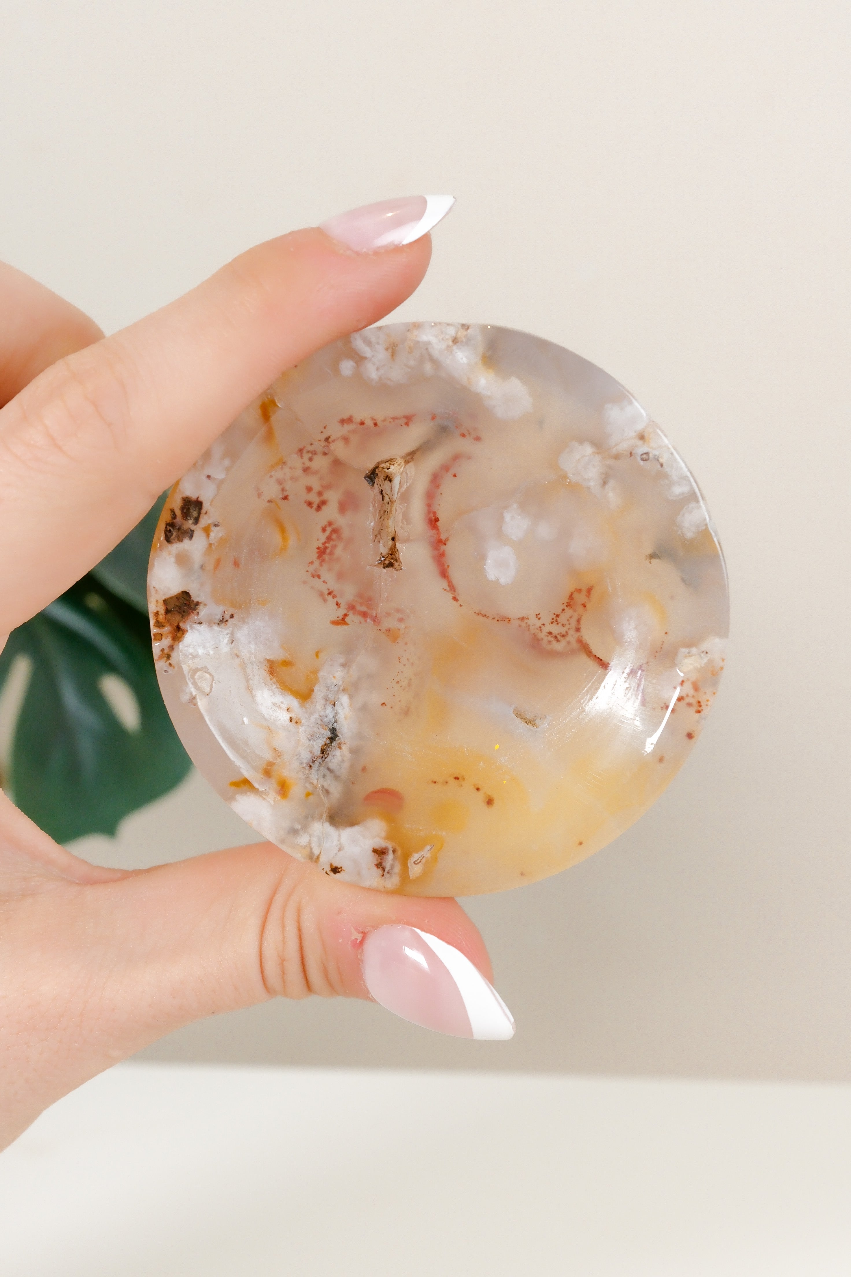 Flower Agate Bowl