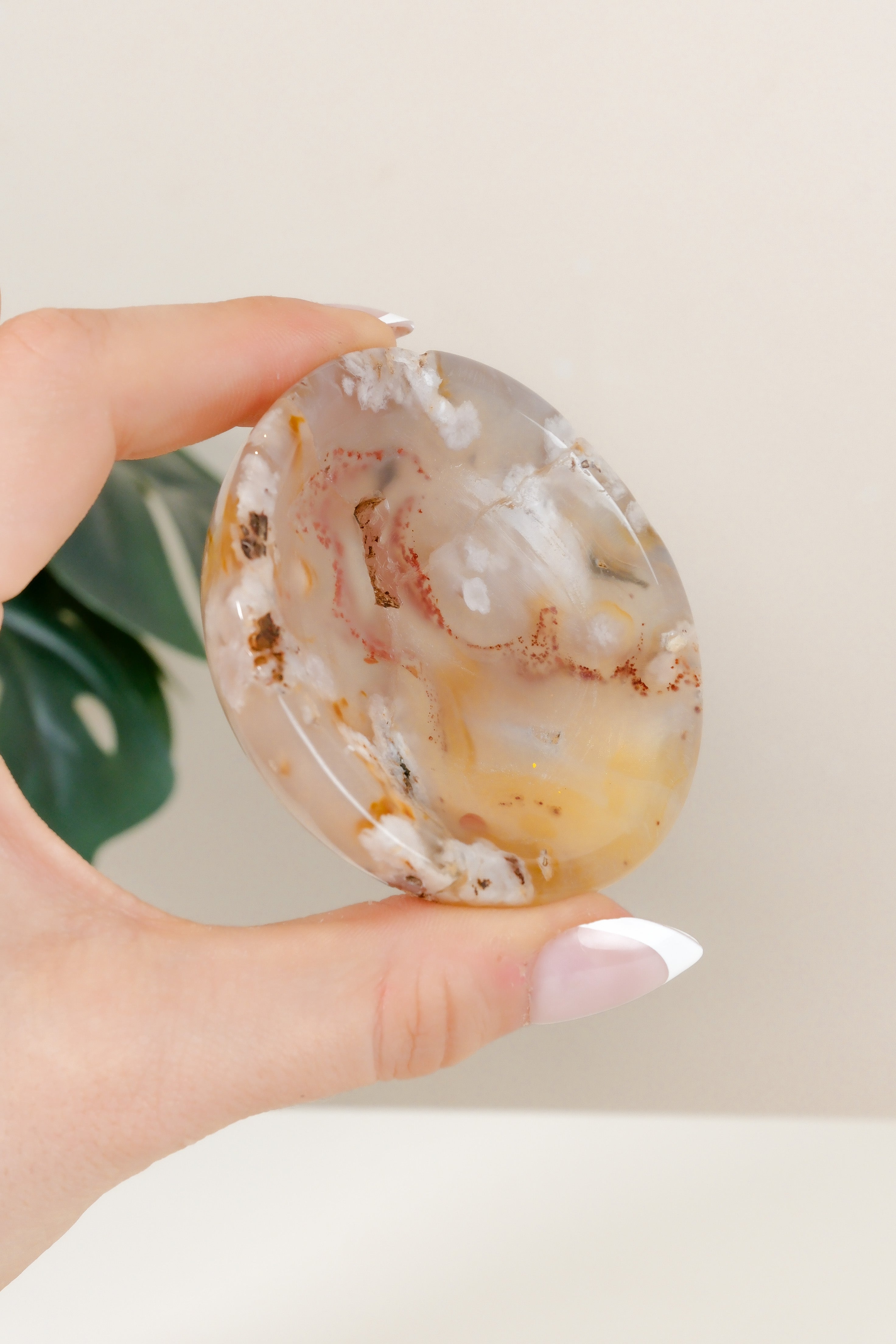 Flower Agate Bowl