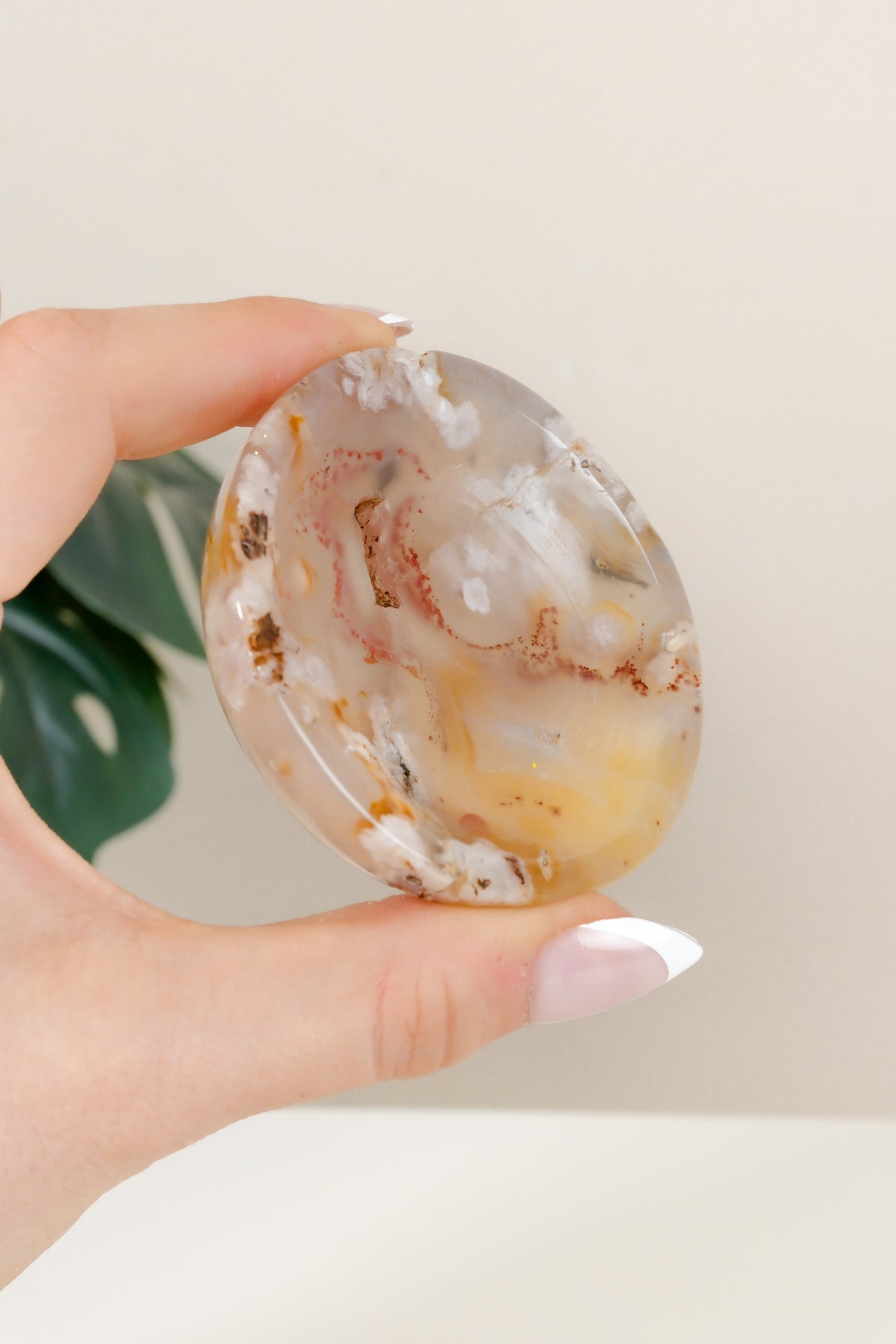 Flower Agate Bowl