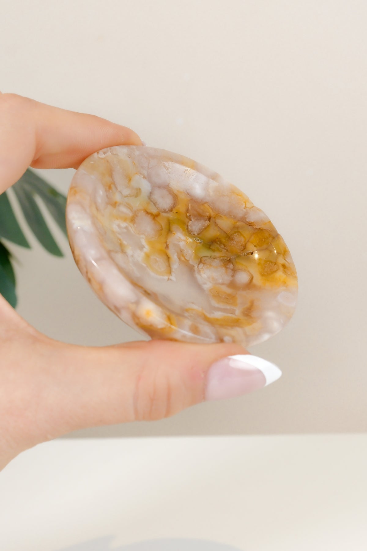 Flower Agate Bowl