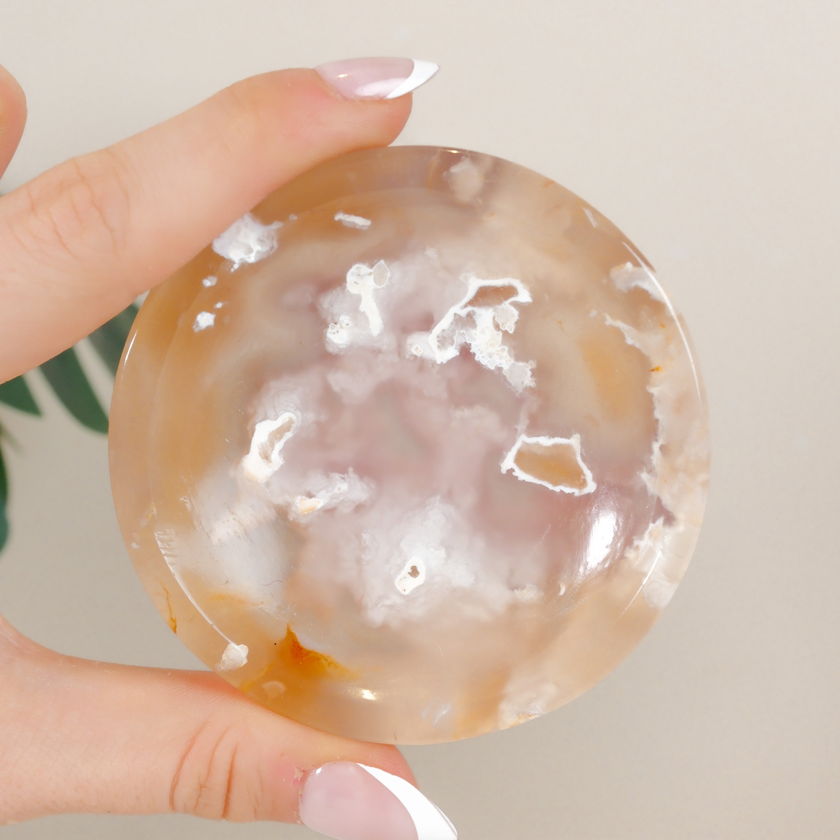 Flower Agate Bowl
