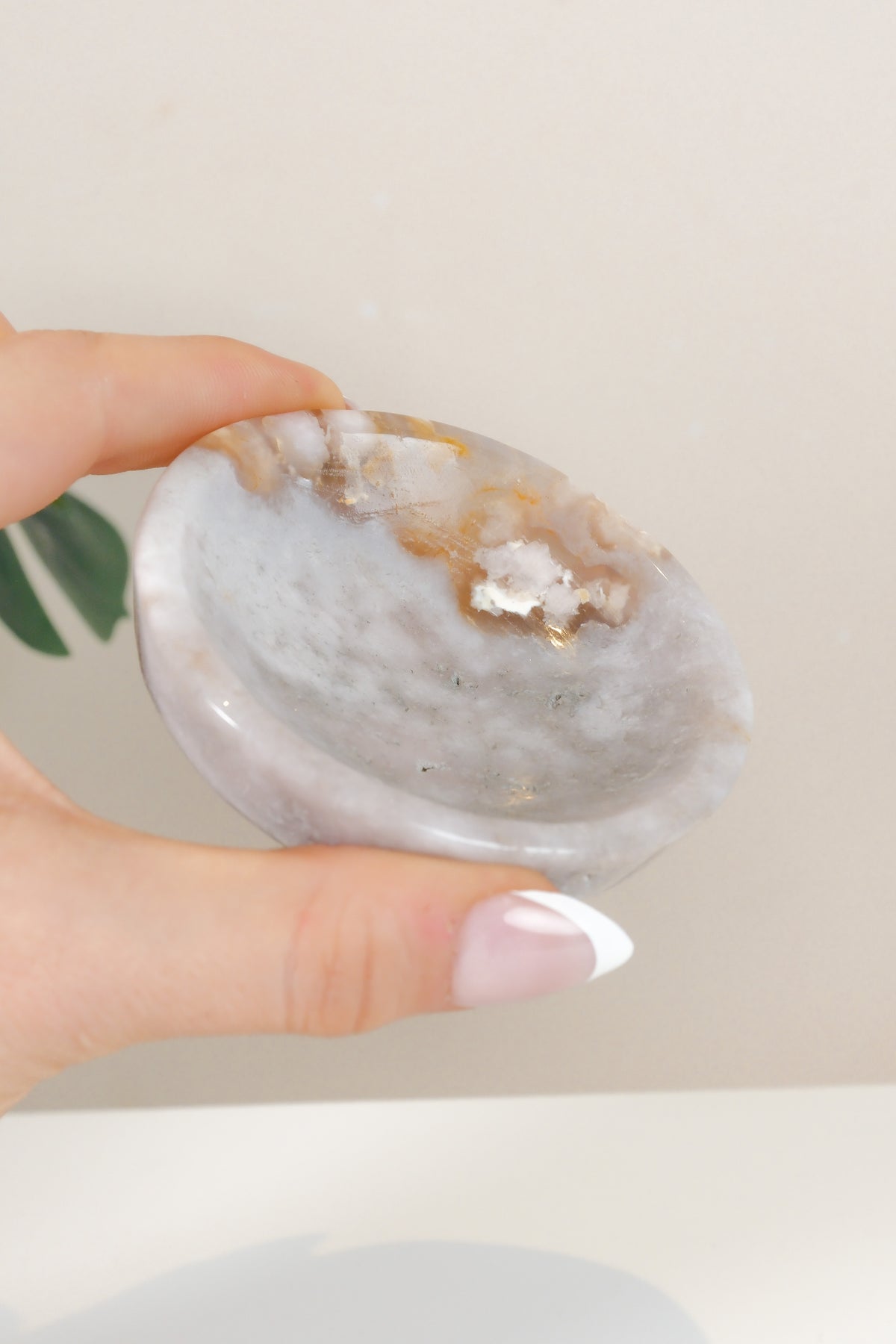 Flower Agate Bowl