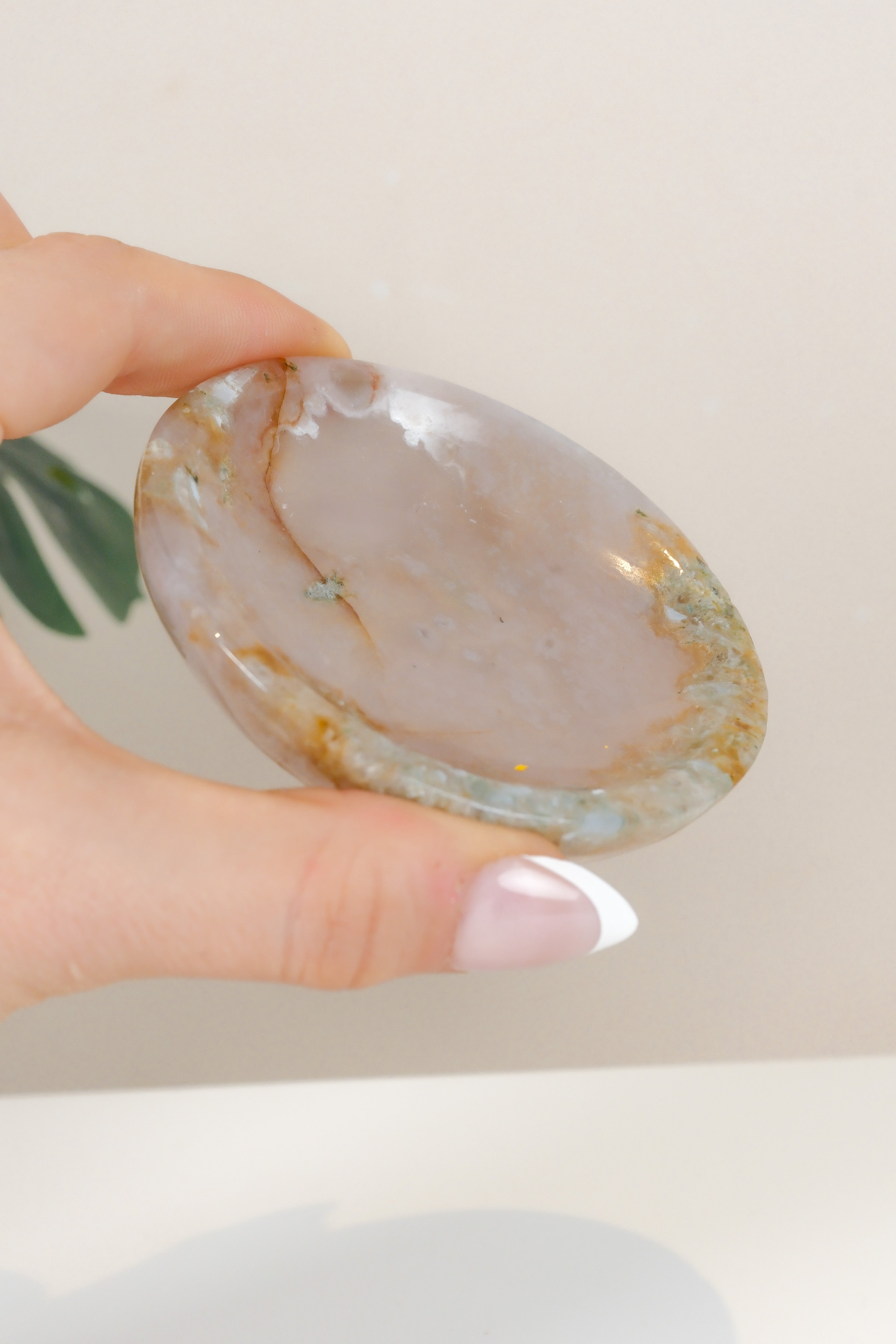 Flower Agate Bowl