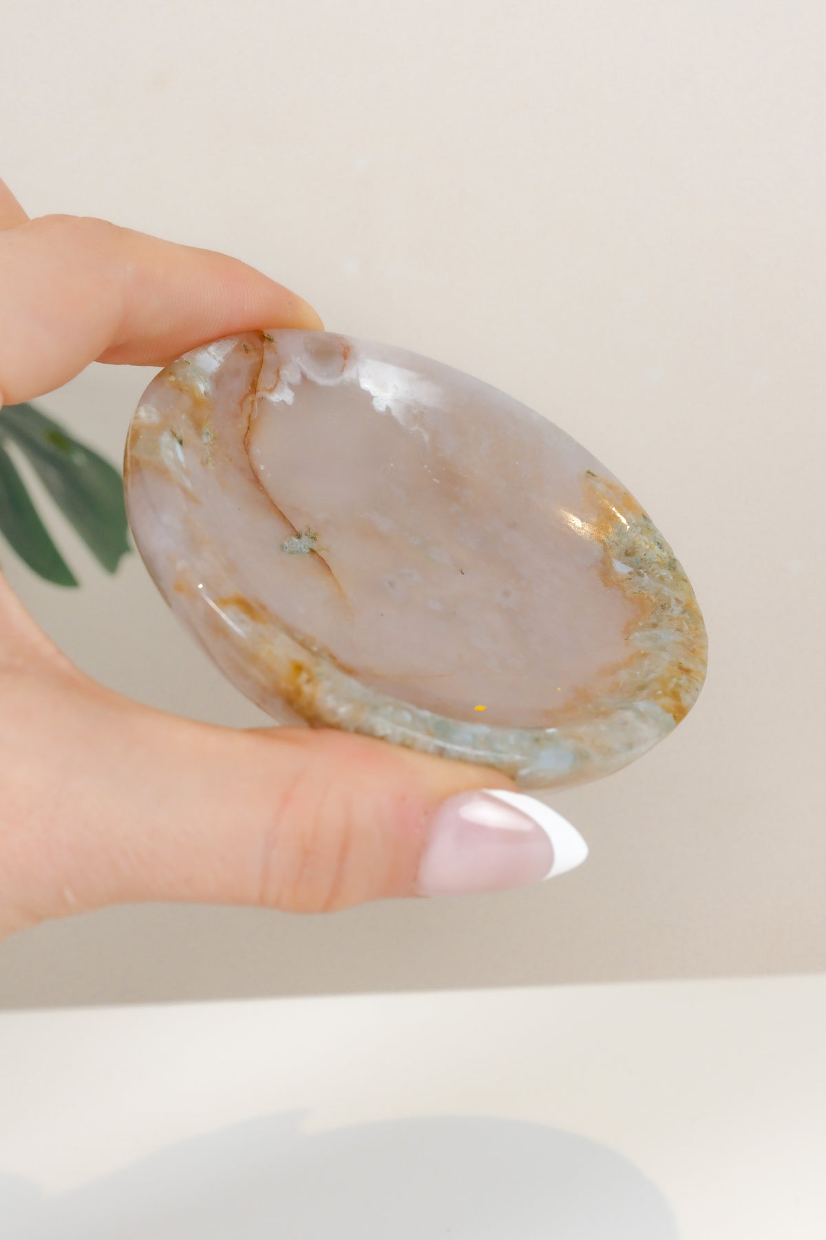 Flower Agate Bowl