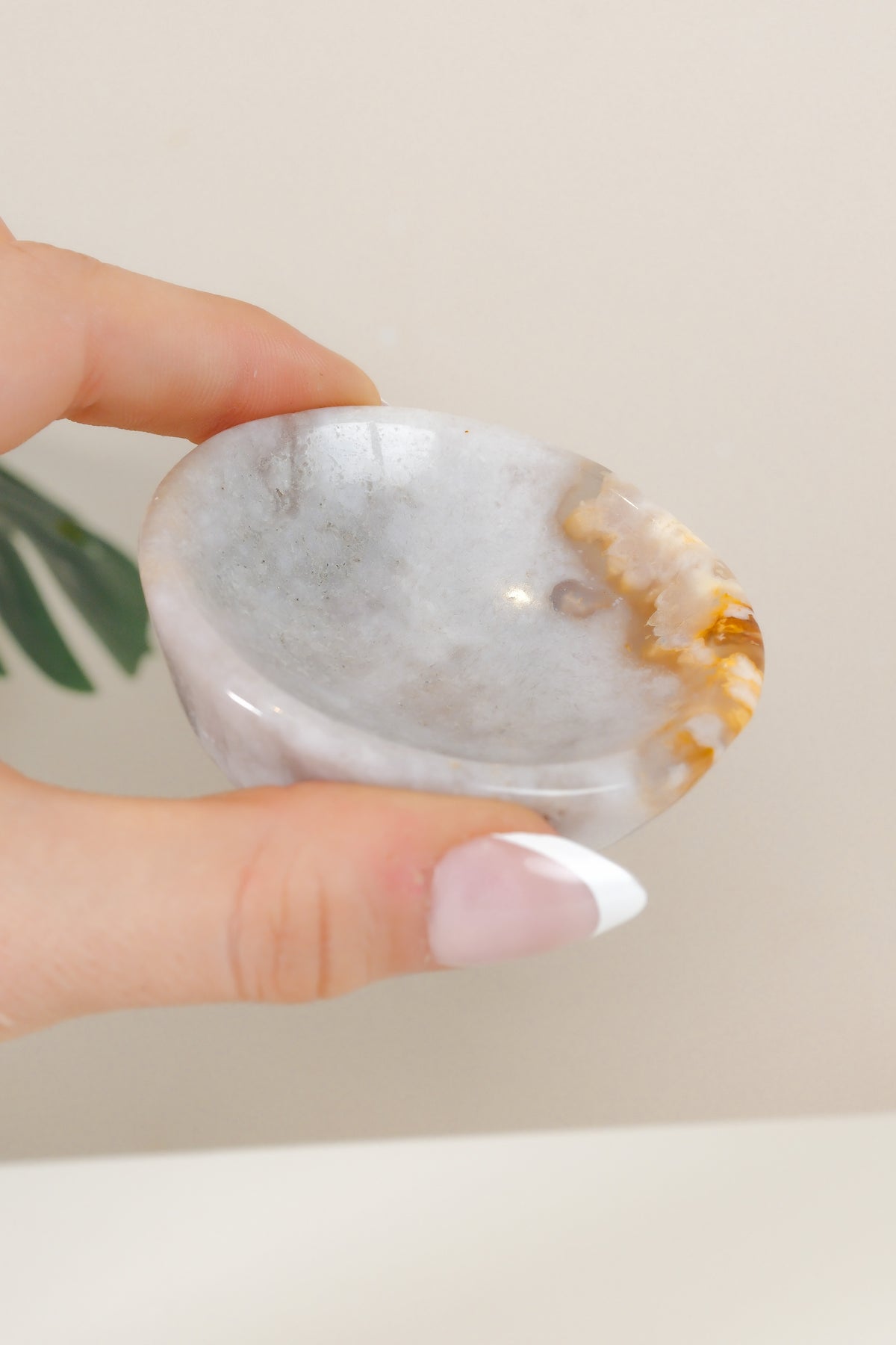 Flower Agate Bowl