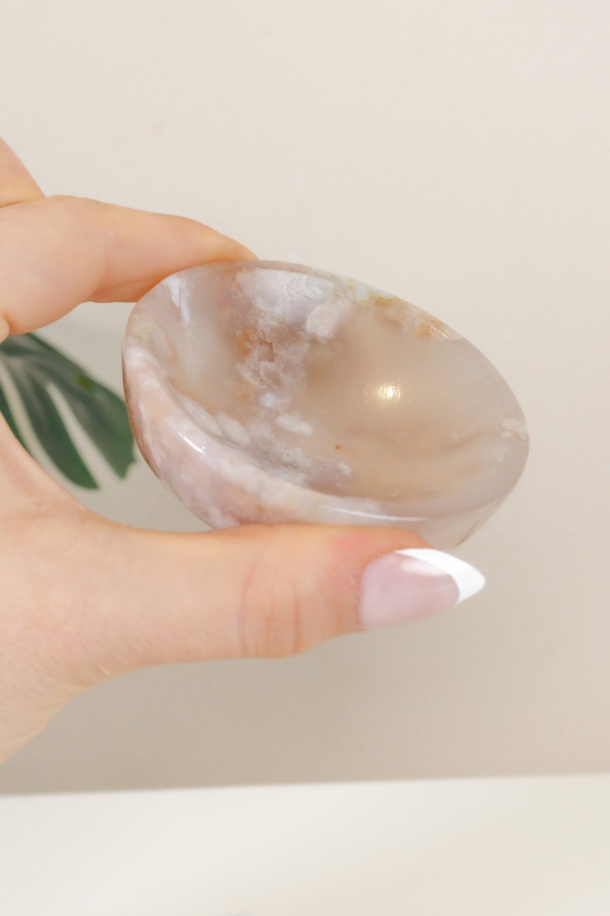 Flower Agate Bowl