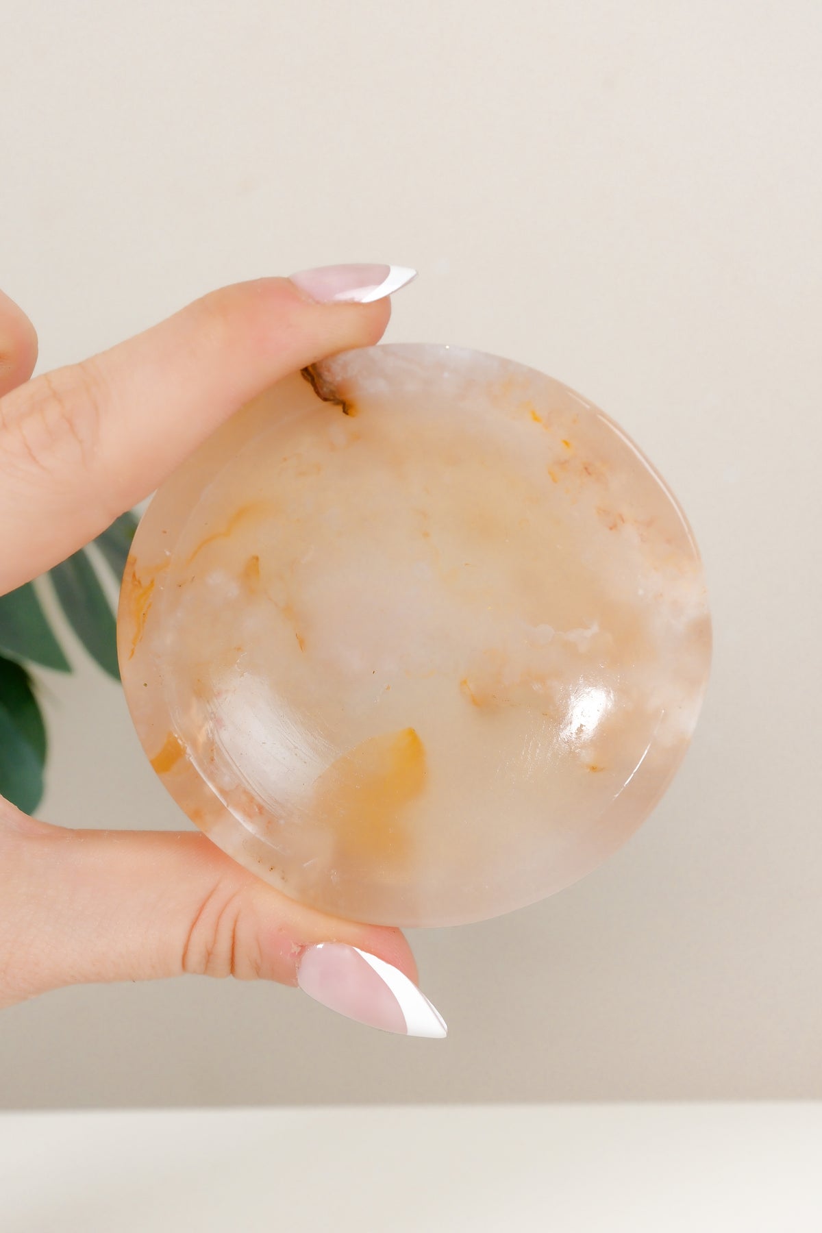 Flower Agate Bowl
