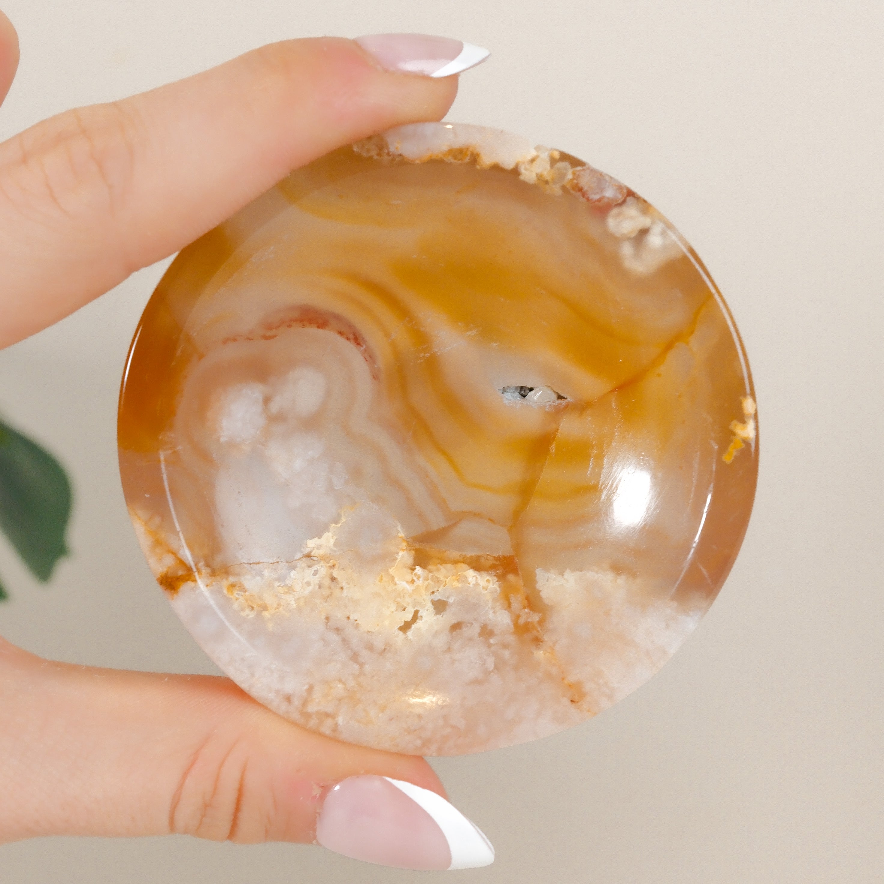 Flower Agate Bowl
