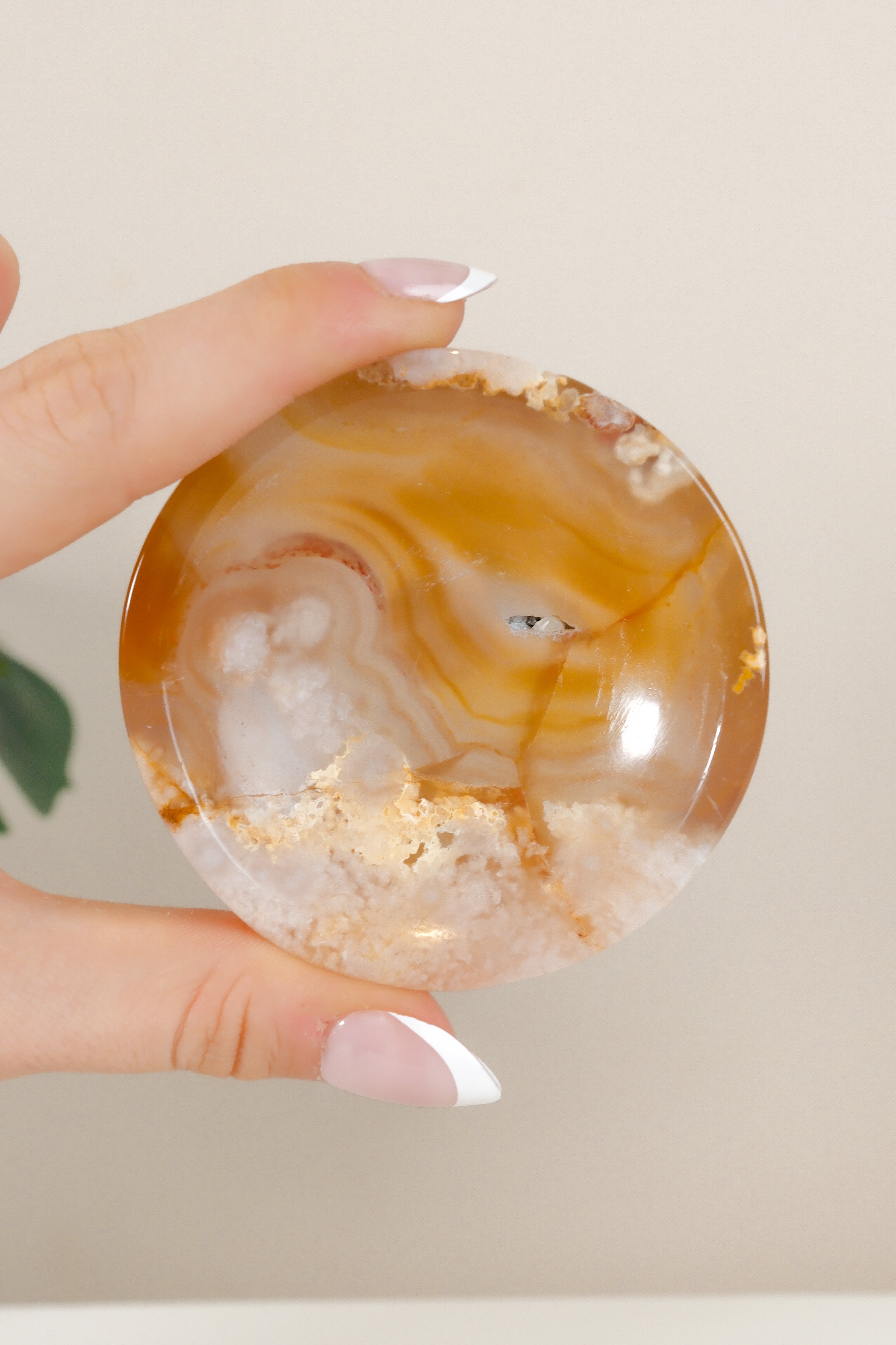 Flower Agate Bowl