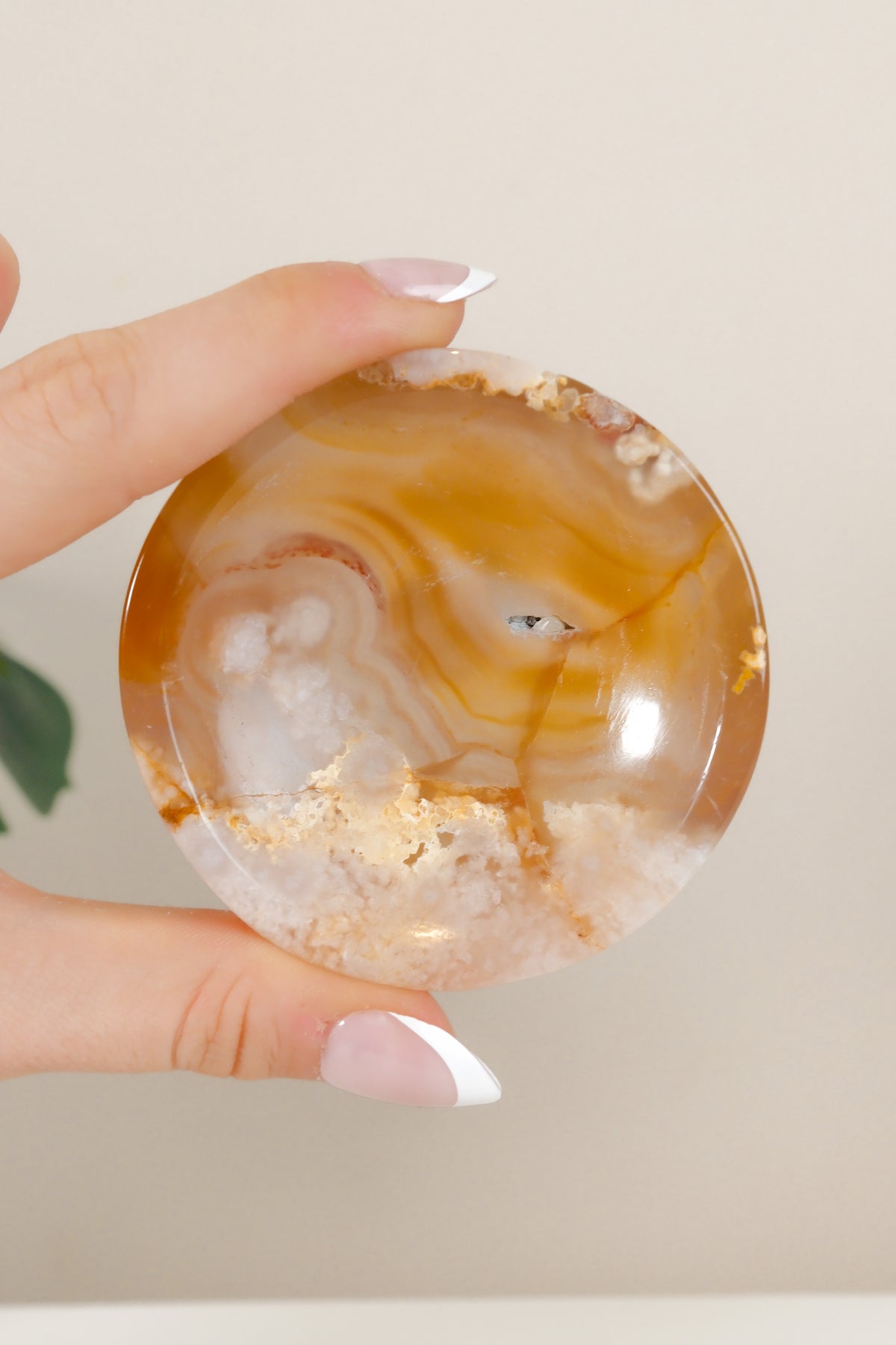 Flower Agate Bowl