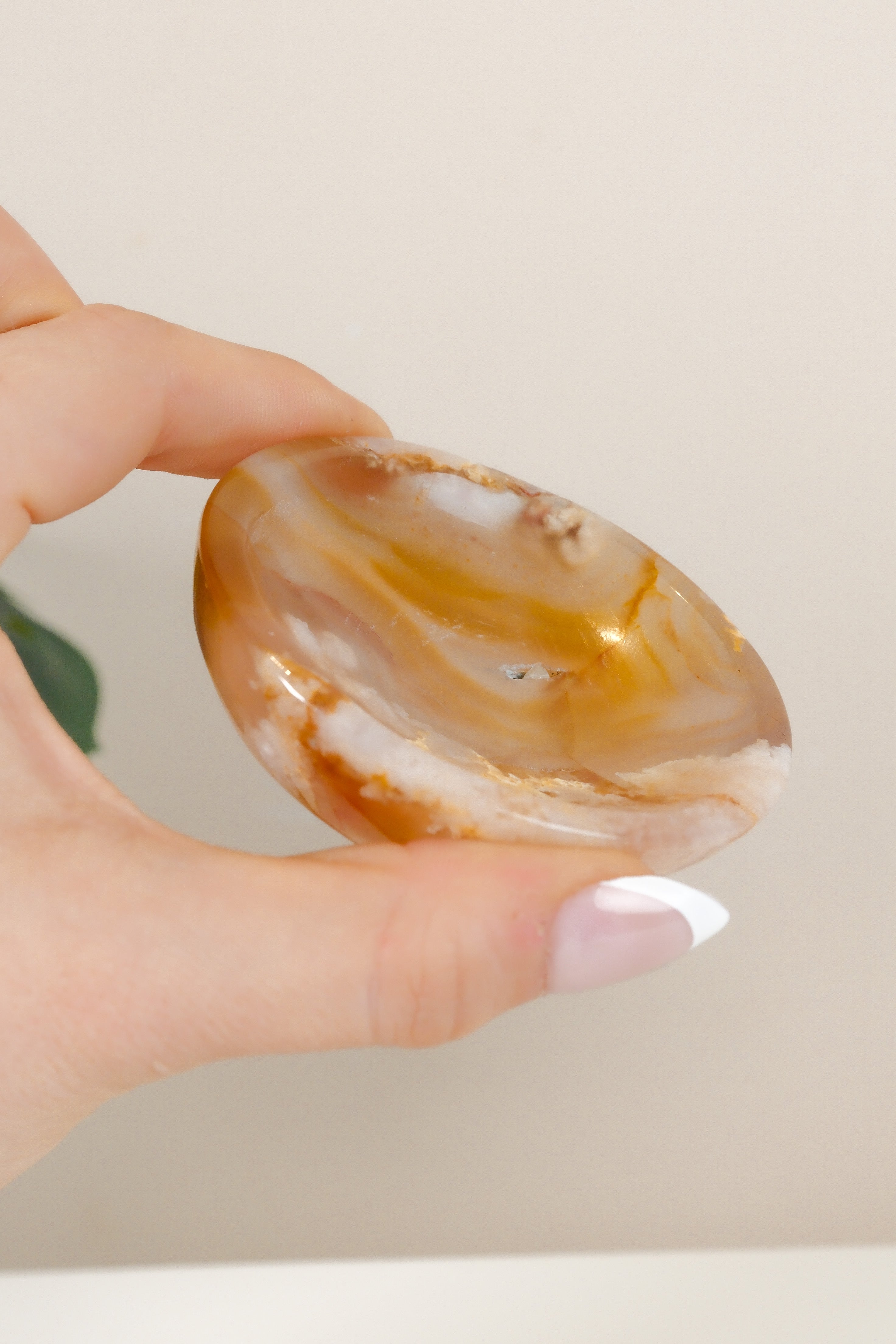 Flower Agate Bowl